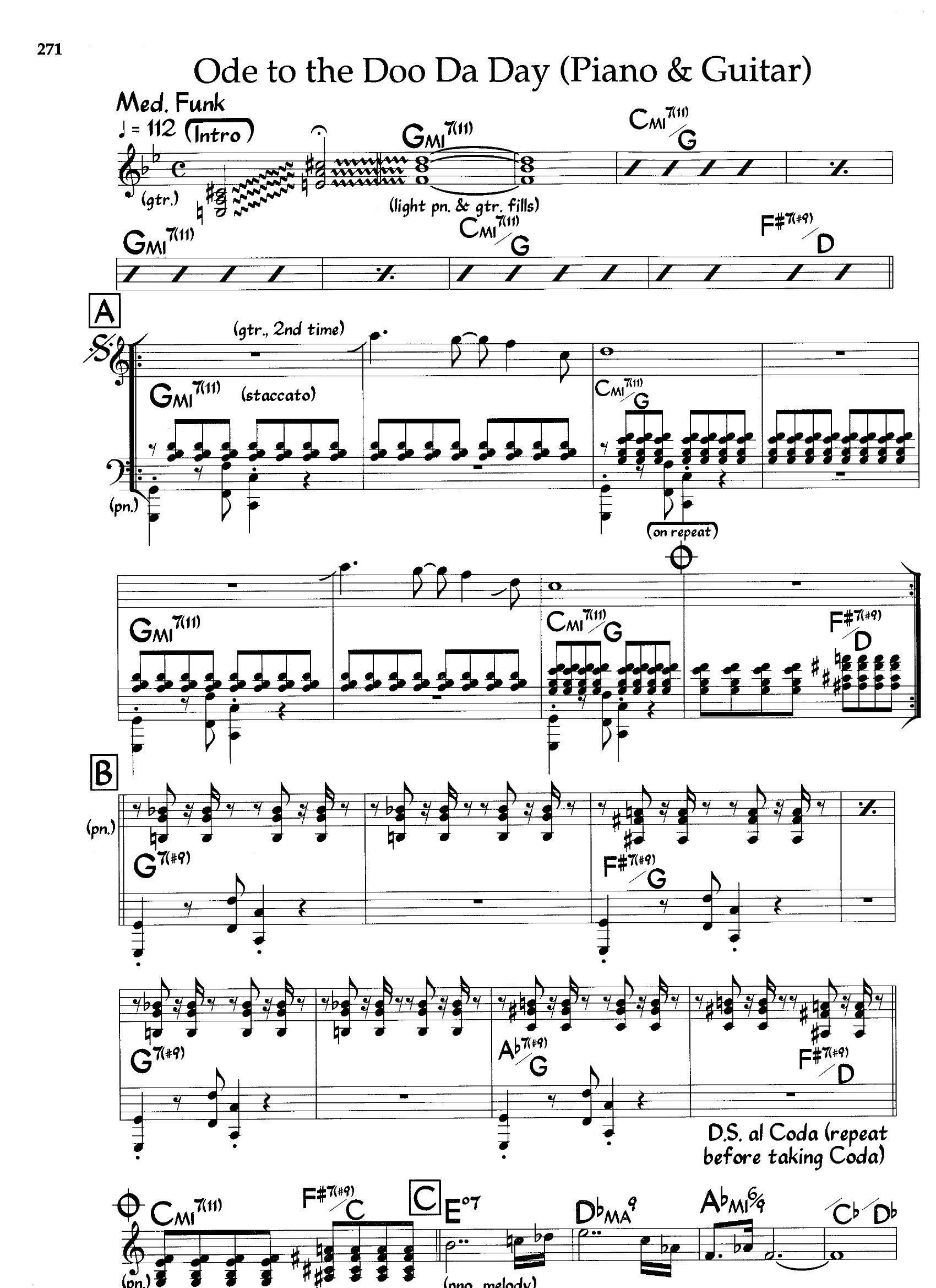 Ode To The Doo Da Day — Michael Brecker Ode To The Doo Da Day — Michael Brecker