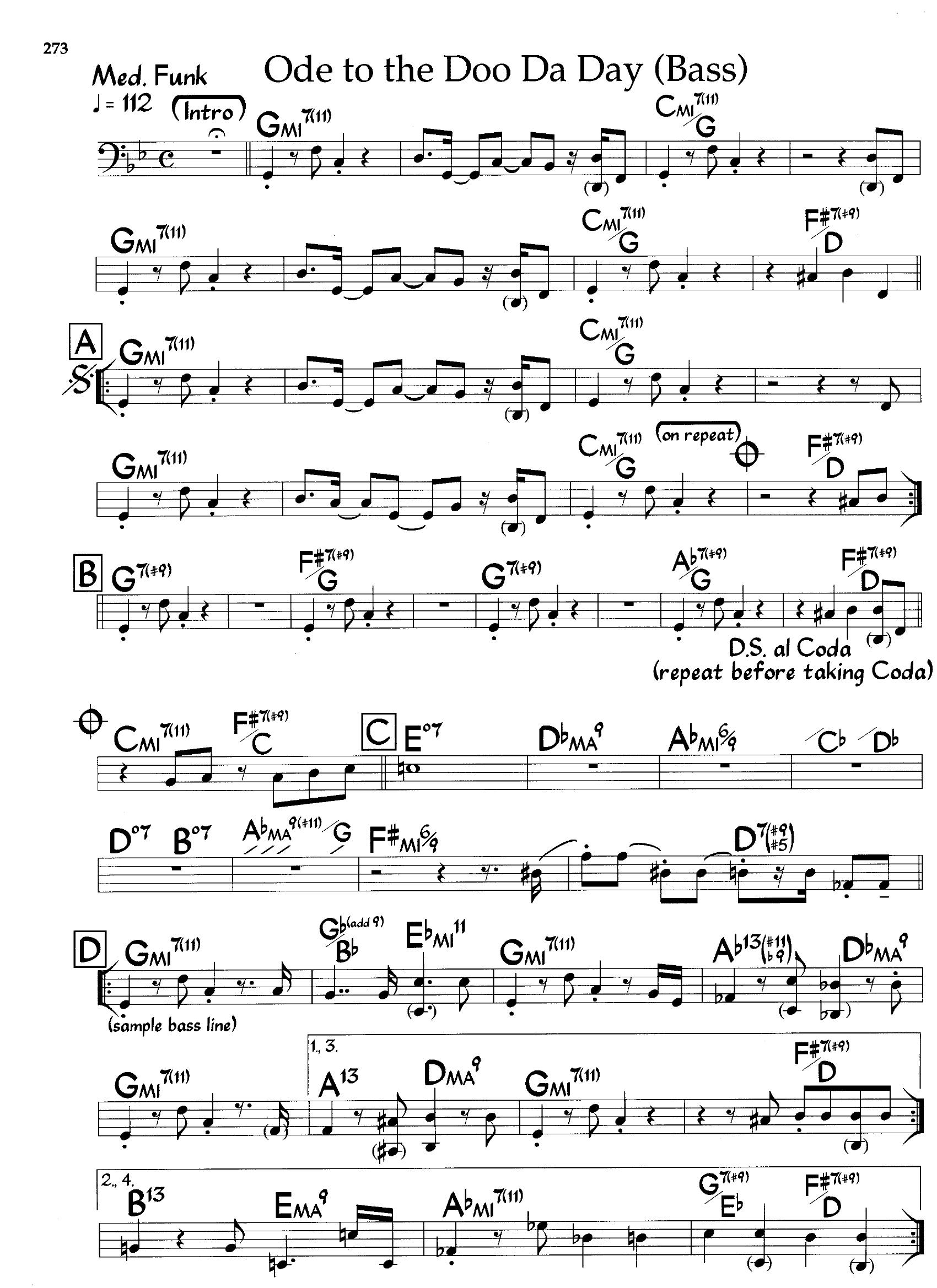 Ode To The Doo Da Day — Michael Brecker Ode To The Doo Da Day — Michael Brecker