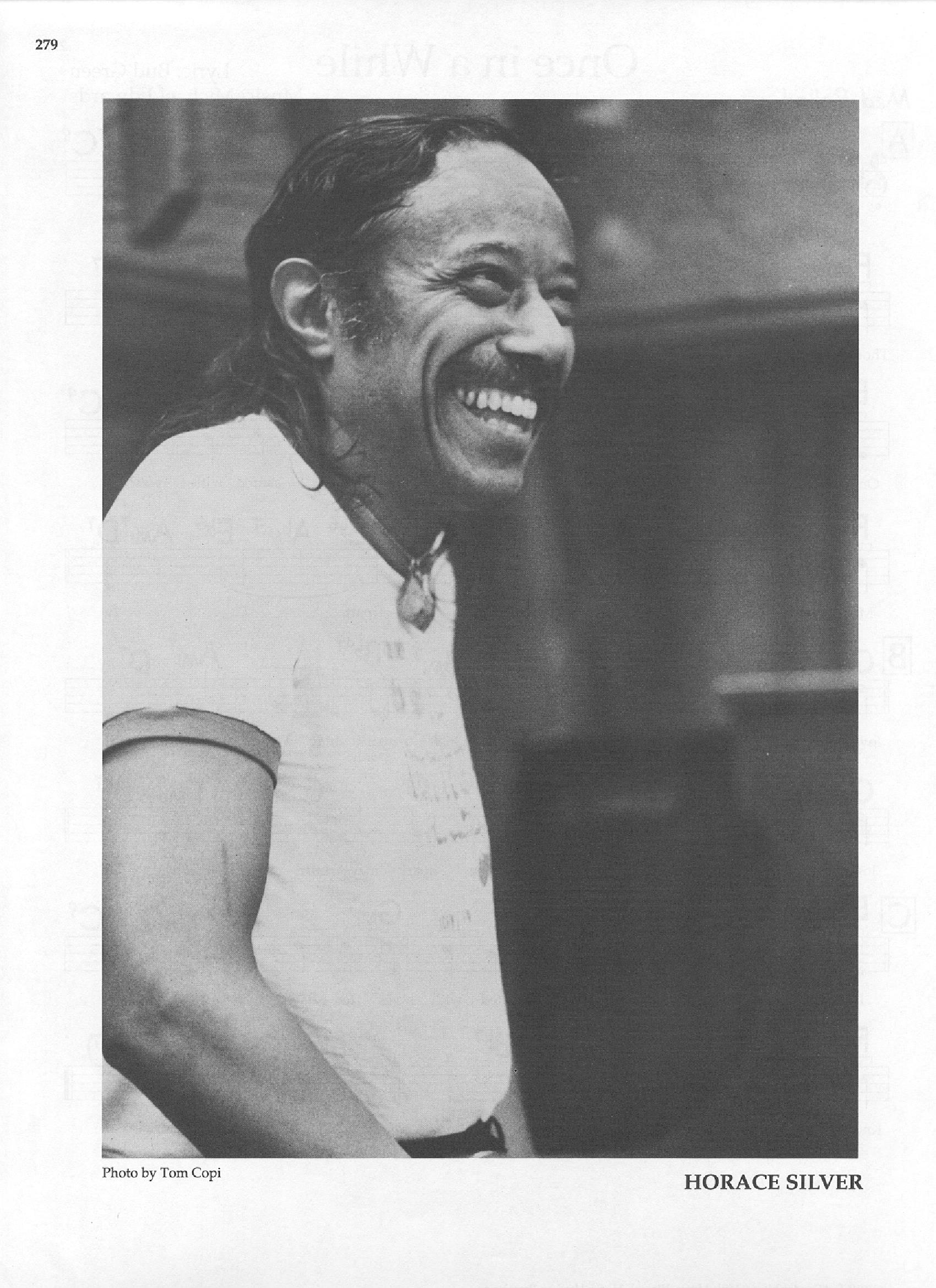 Photo of musicians — Horace Silver Photo of musicians — Horace Silver