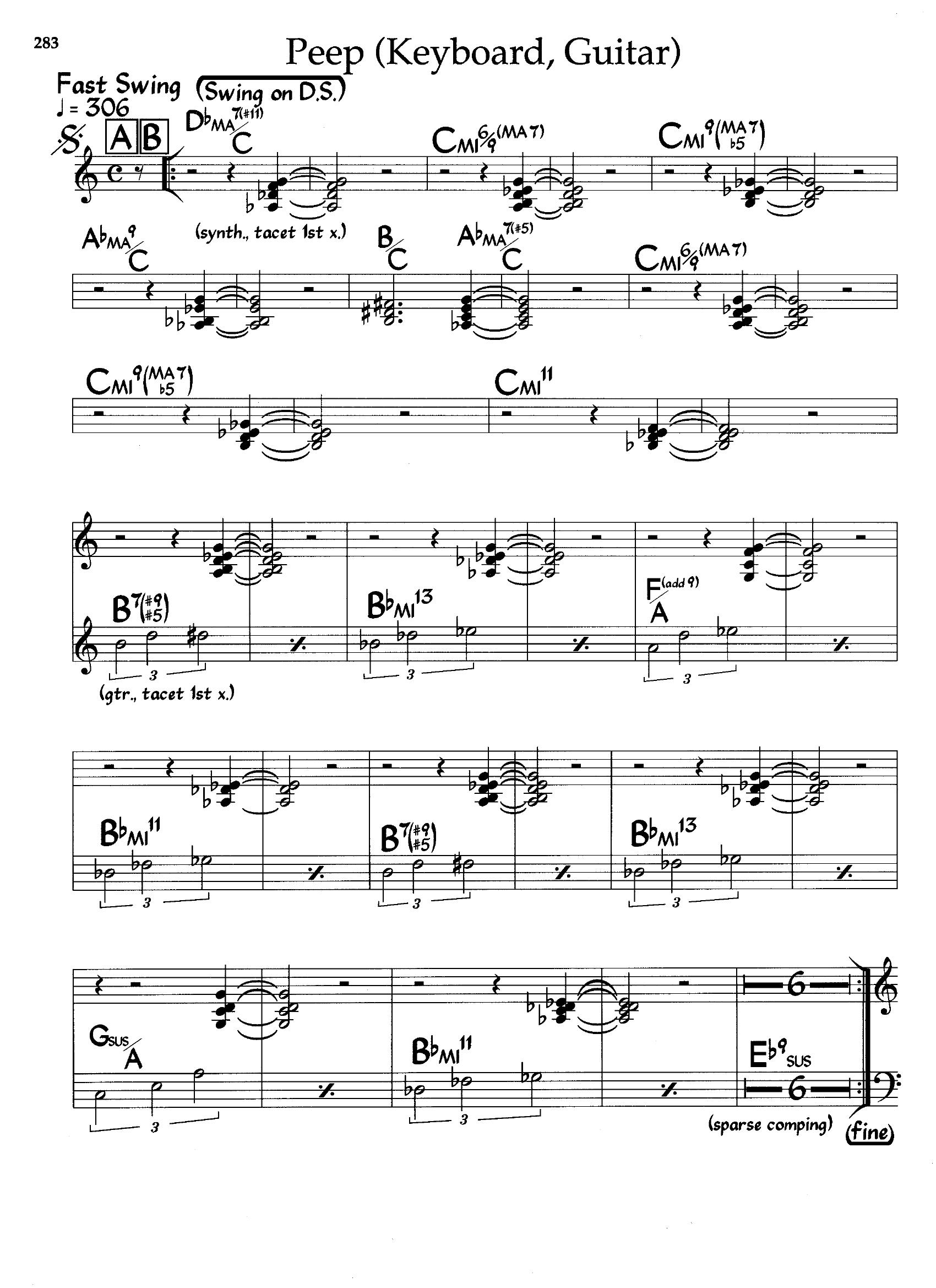 Peep — Michael Brecker Peep — Michael Brecker