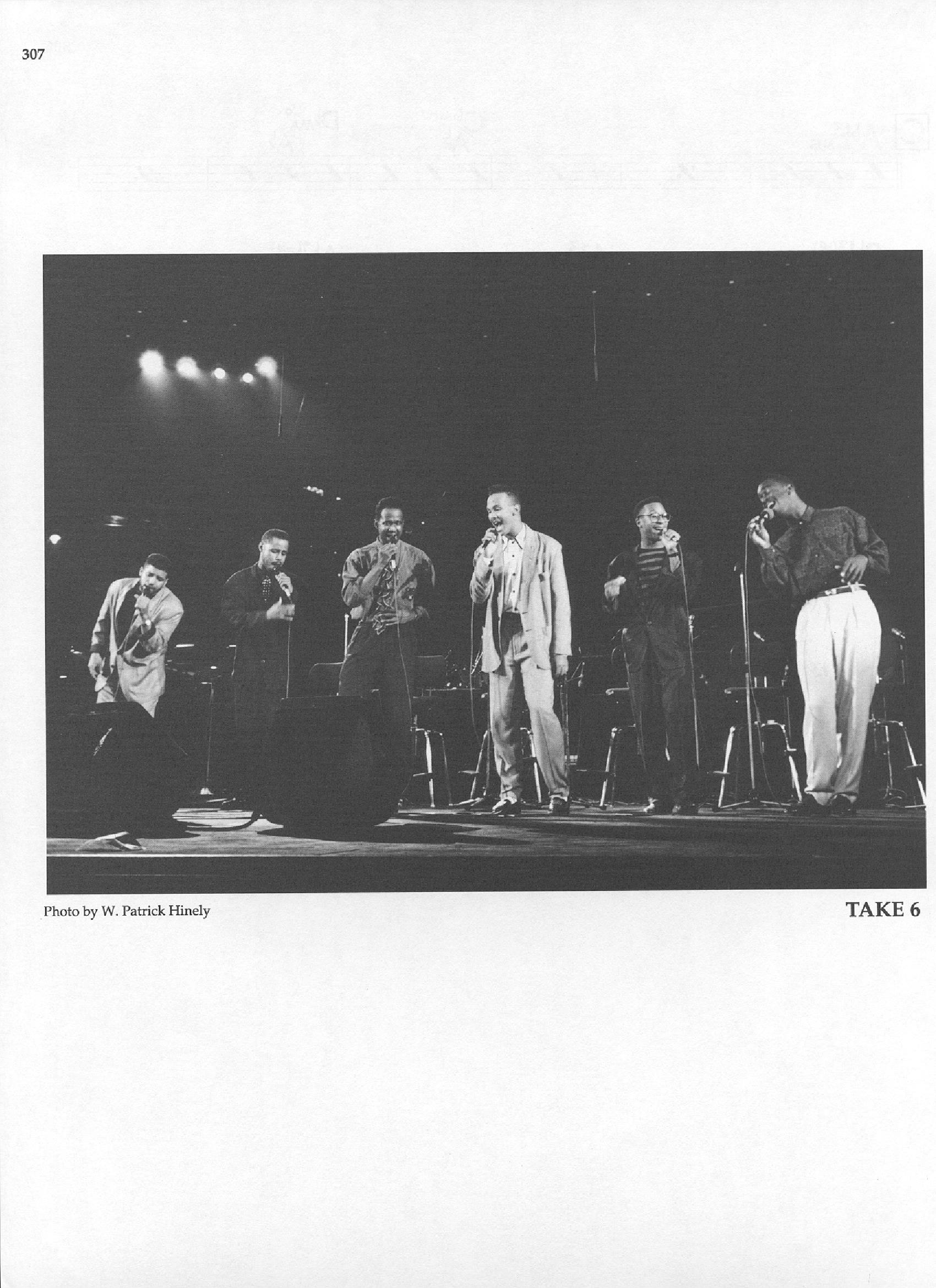 Photo of musicians — Take 6 Photo of musicians — Take 6