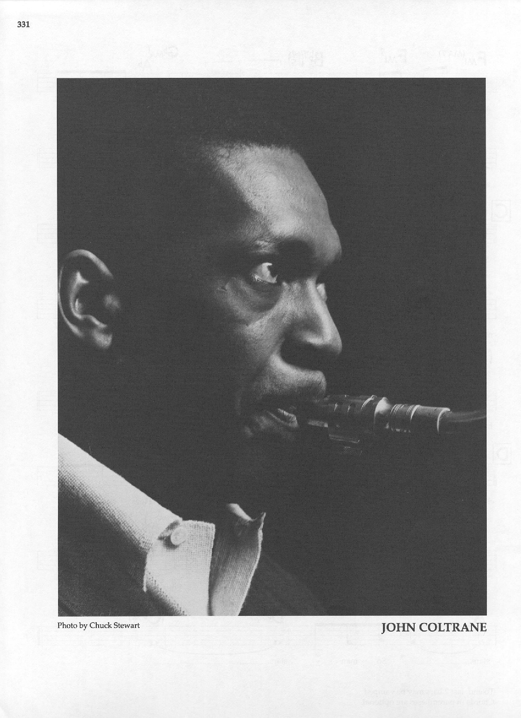 Photo of musicians — John Coltrane Photo of musicians — John Coltrane