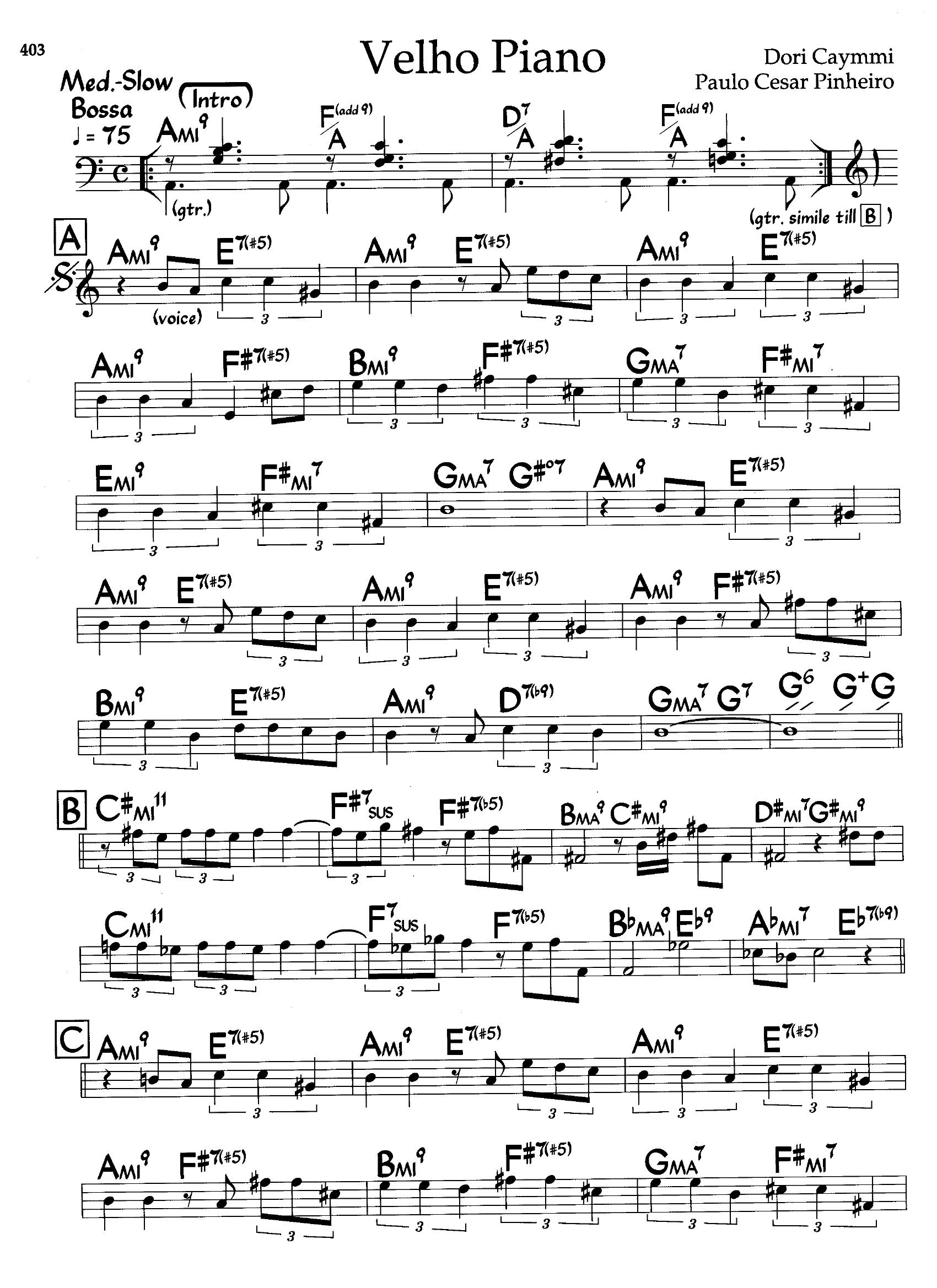 Velho Piano — Doricaymmi Velho Piano — Doricaymmi