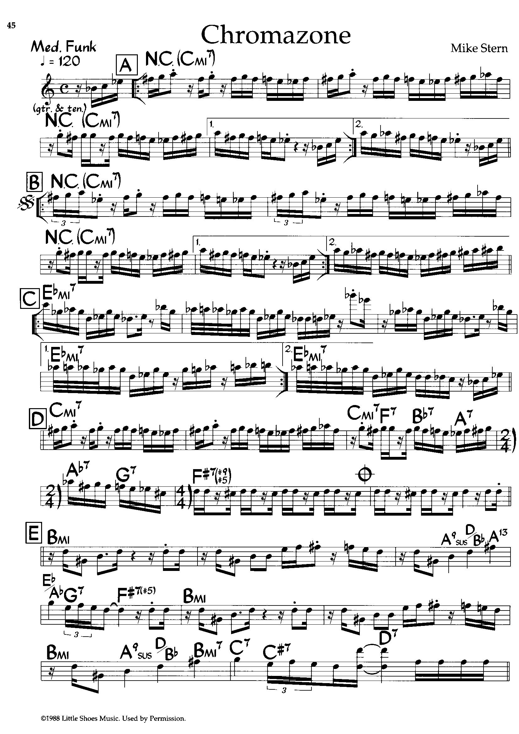 Chromazone — Mike Stern Chromazone — Mike Stern