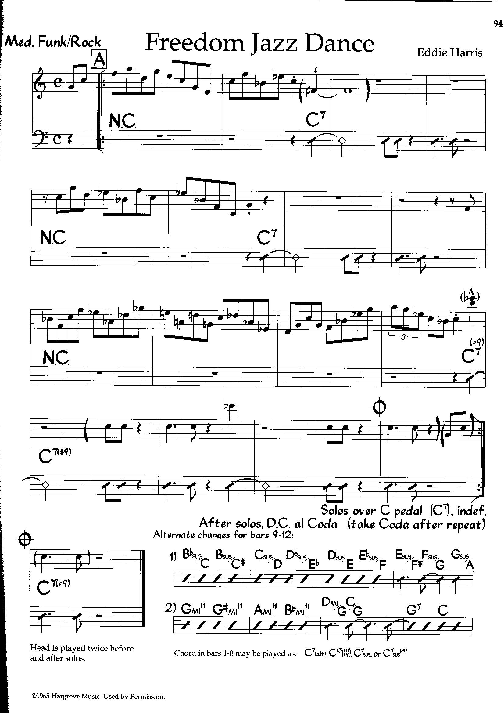 Freedom Jazz Dance — Eddie Harris Freedom Jazz Dance — Eddie Harris