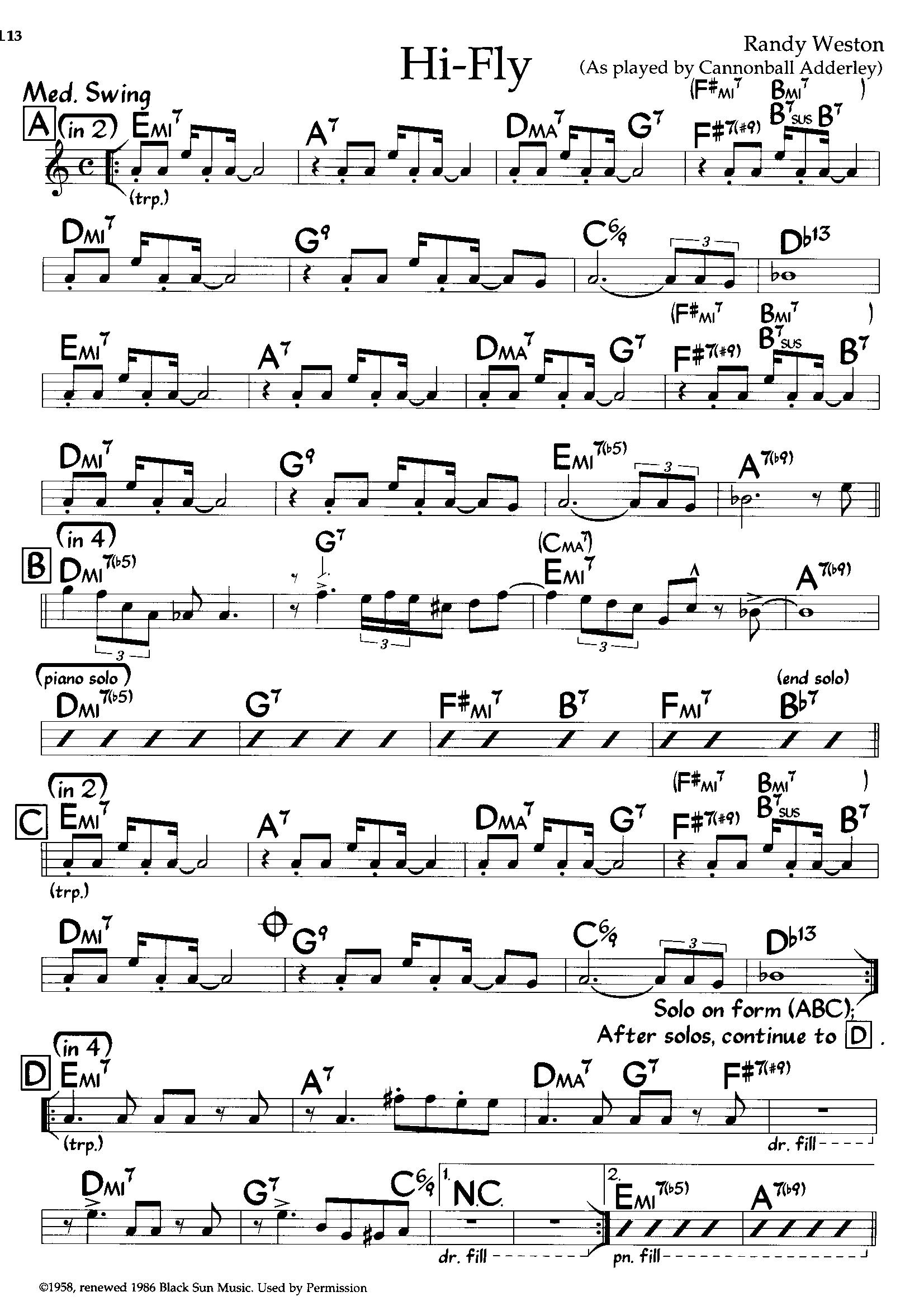 Hi-fly — Cannonball Adderley Hi-fly — Cannonball Adderley