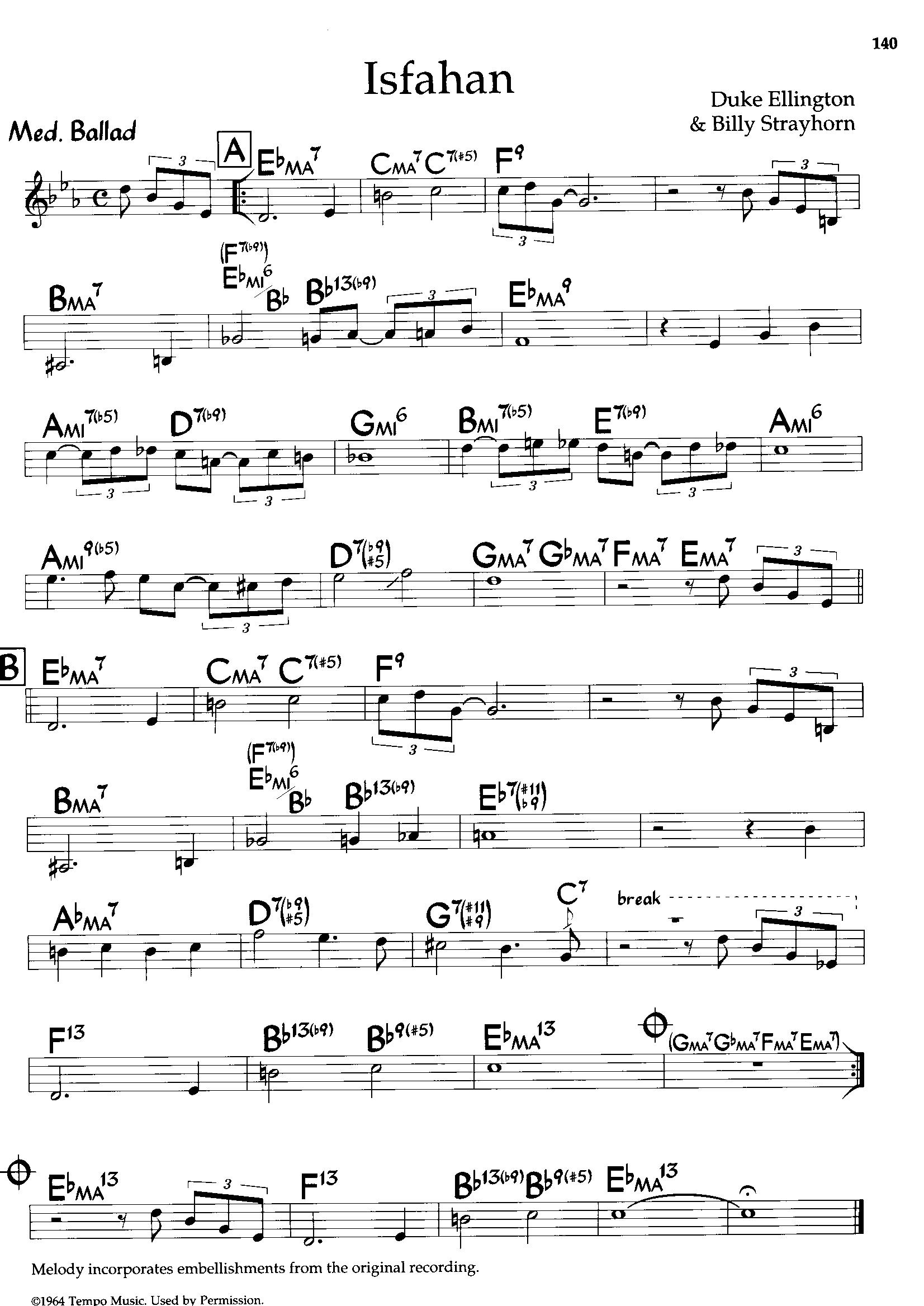 Isfahan — Duke Ellington Isfahan — Duke Ellington