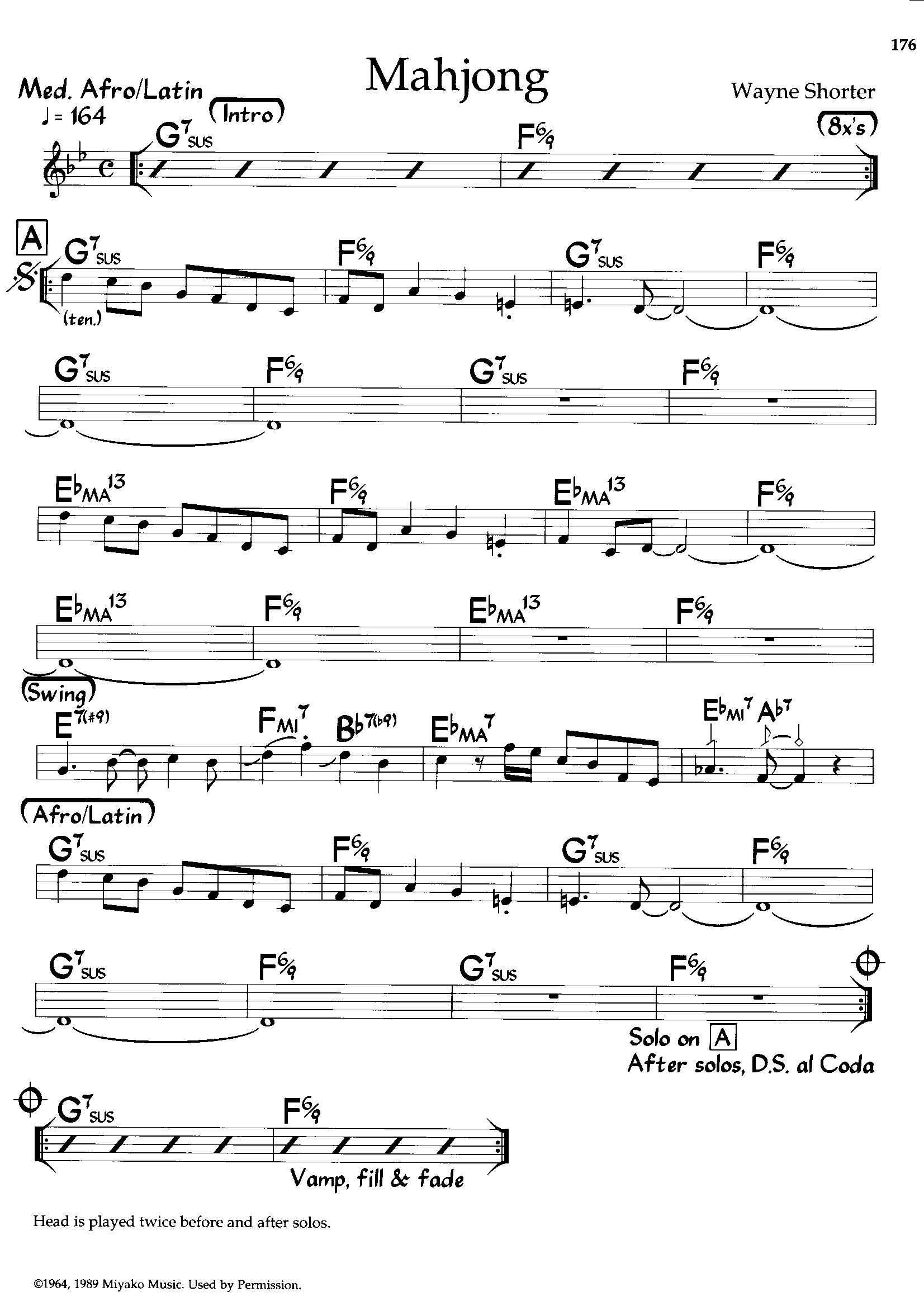 Mahjong — Wayne Shorter Mahjong — Wayne Shorter