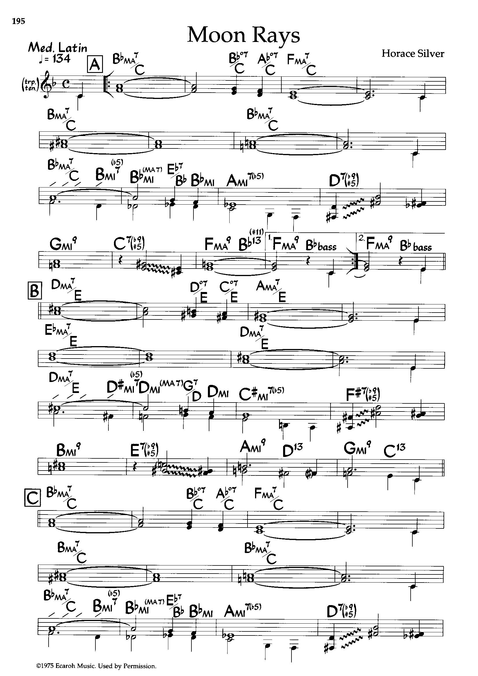Moonrays — Horace Silver Moonrays — Horace Silver