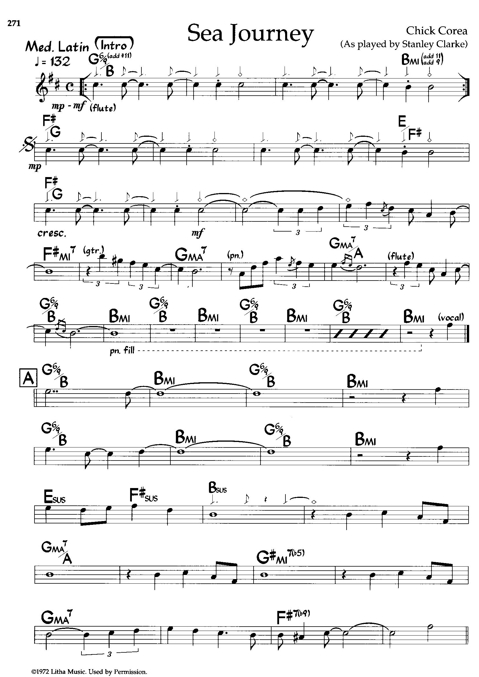 Sea Journey — Chick Corea Sea Journey — Chick Corea