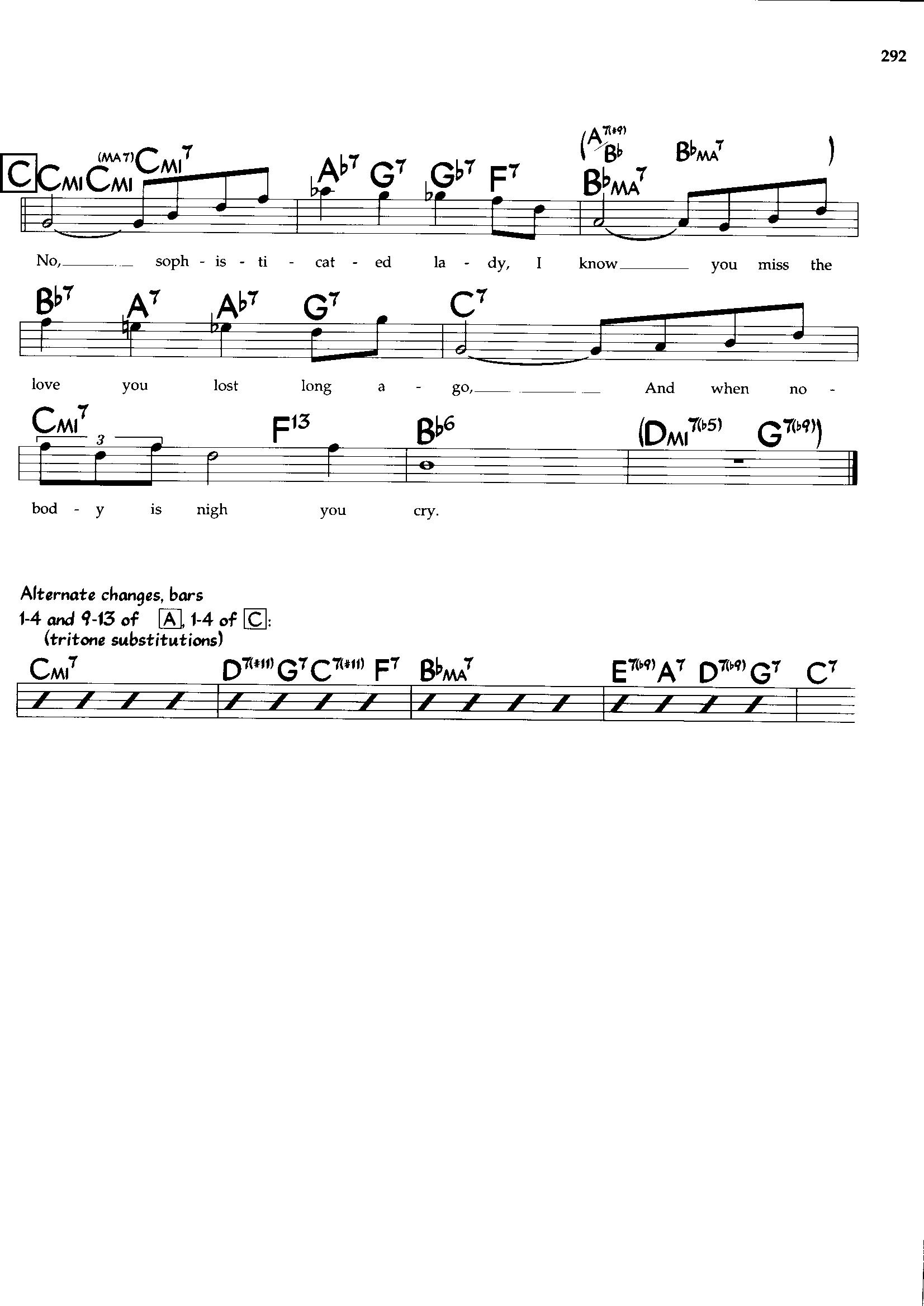 Sophisticated Lady — Duke Ellington Sophisticated Lady — Duke Ellington