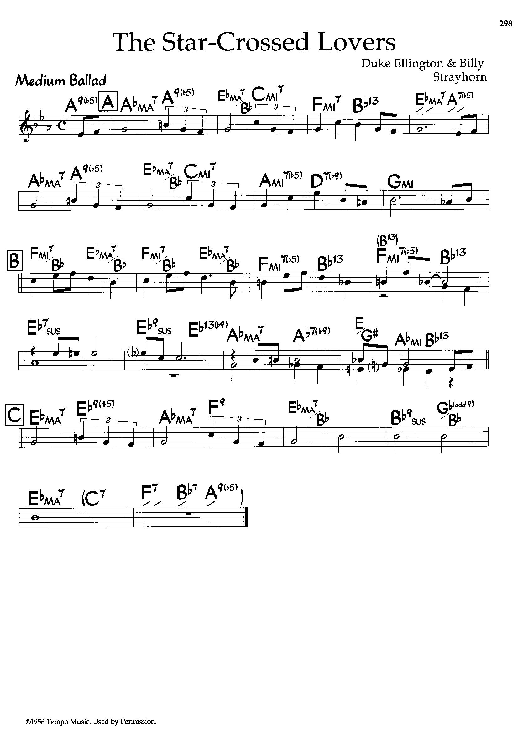 The Star-crossed Lovers — Duke Ellington The Star-crossed Lovers — Duke Ellington