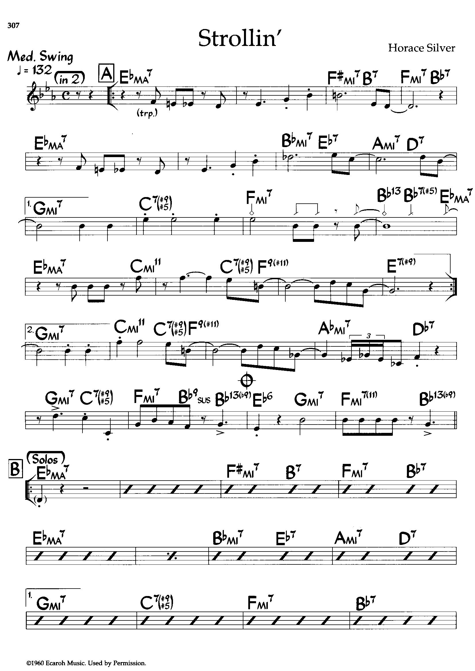 Strollin' — Horace Silver Strollin' — Horace Silver