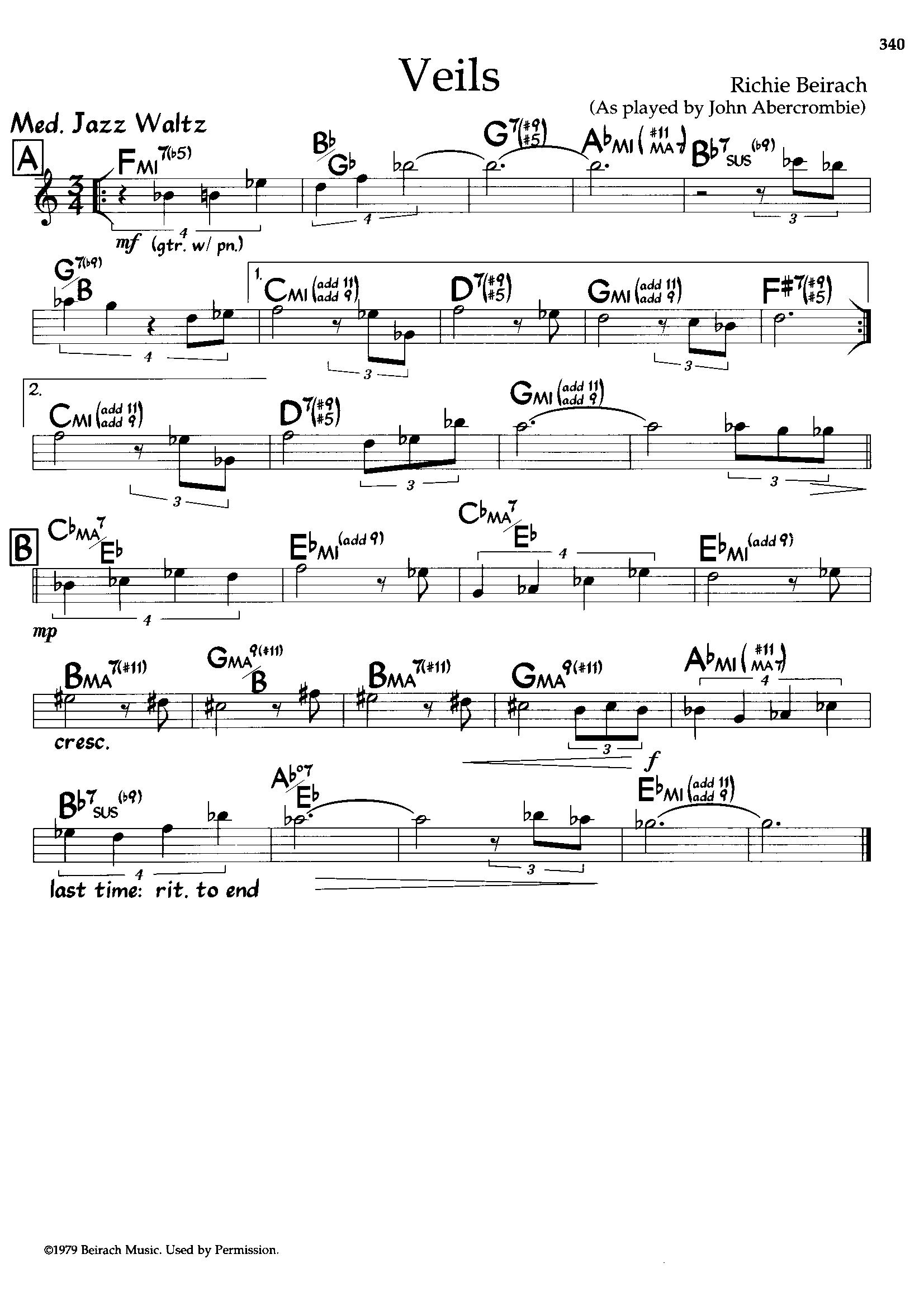 Veils — Richie Beirach Veils — Richie Beirach