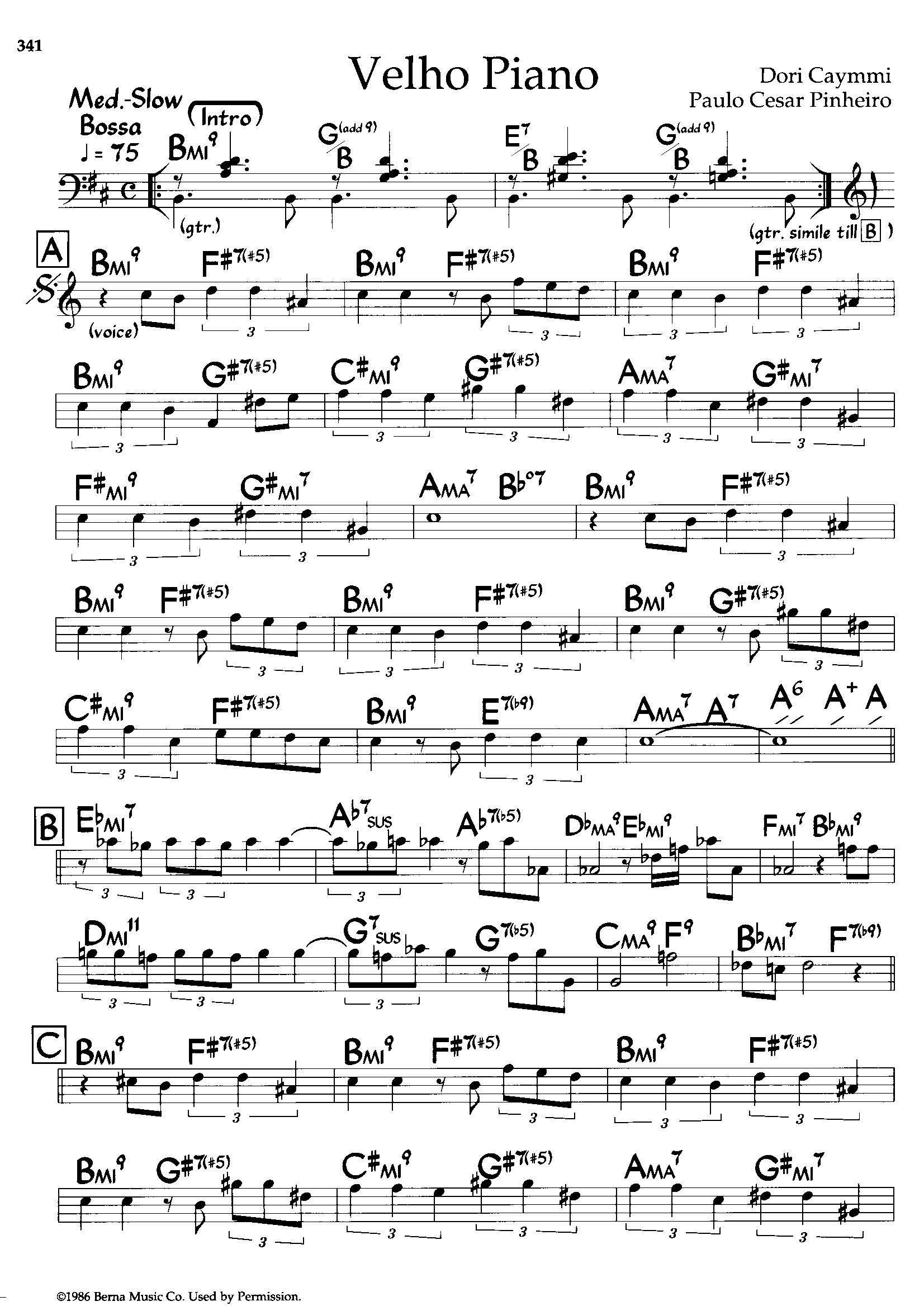 Velho Piano — Doricaymmi Velho Piano — Doricaymmi