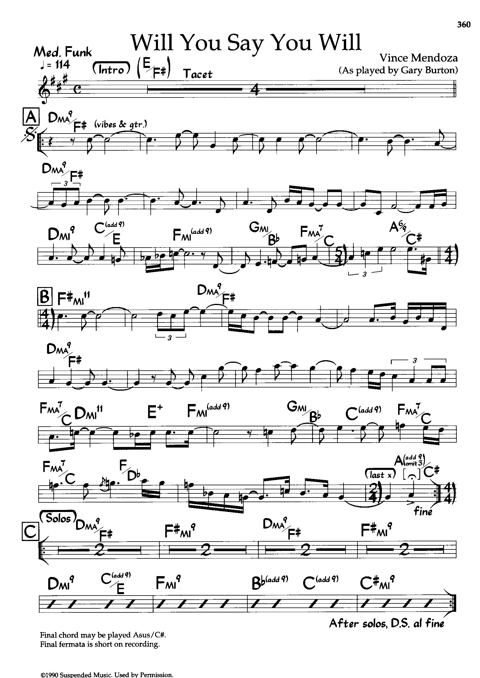 Will You Say You Will — Gary Burton Will You Say You Will — Gary Burton