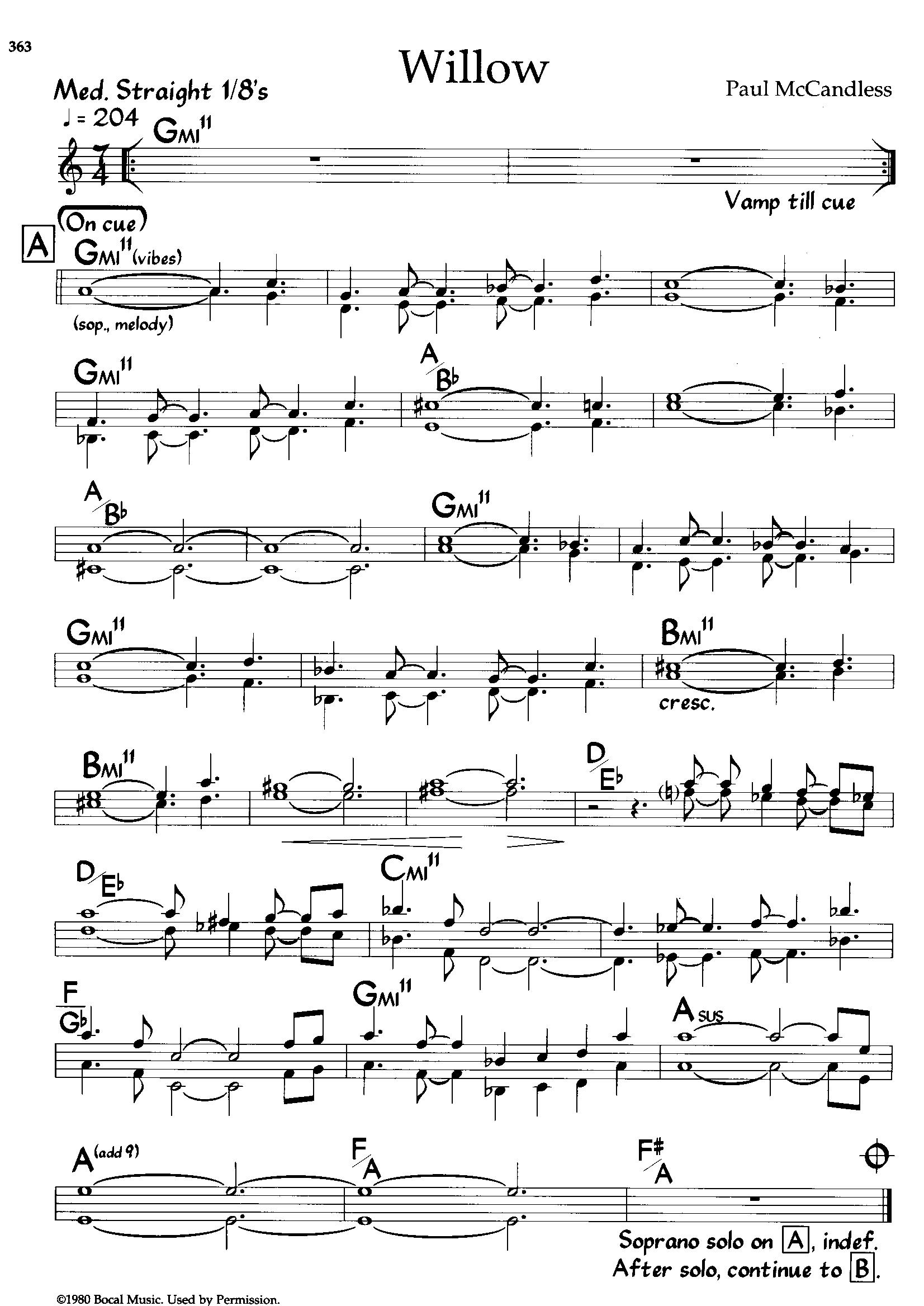 Willow — Paul Mccandless Willow — Paul Mccandless