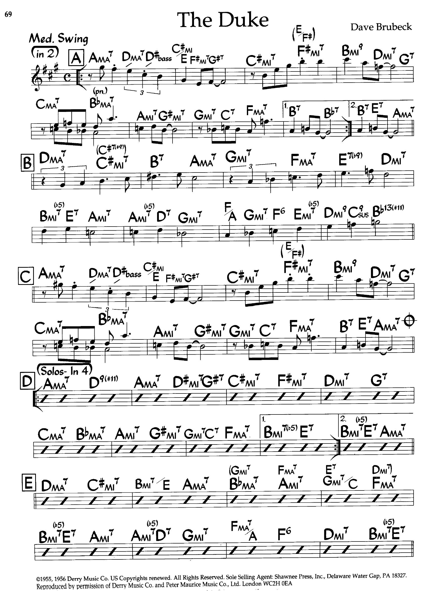 The Duke — Dave Brubeck The Duke — Dave Brubeck