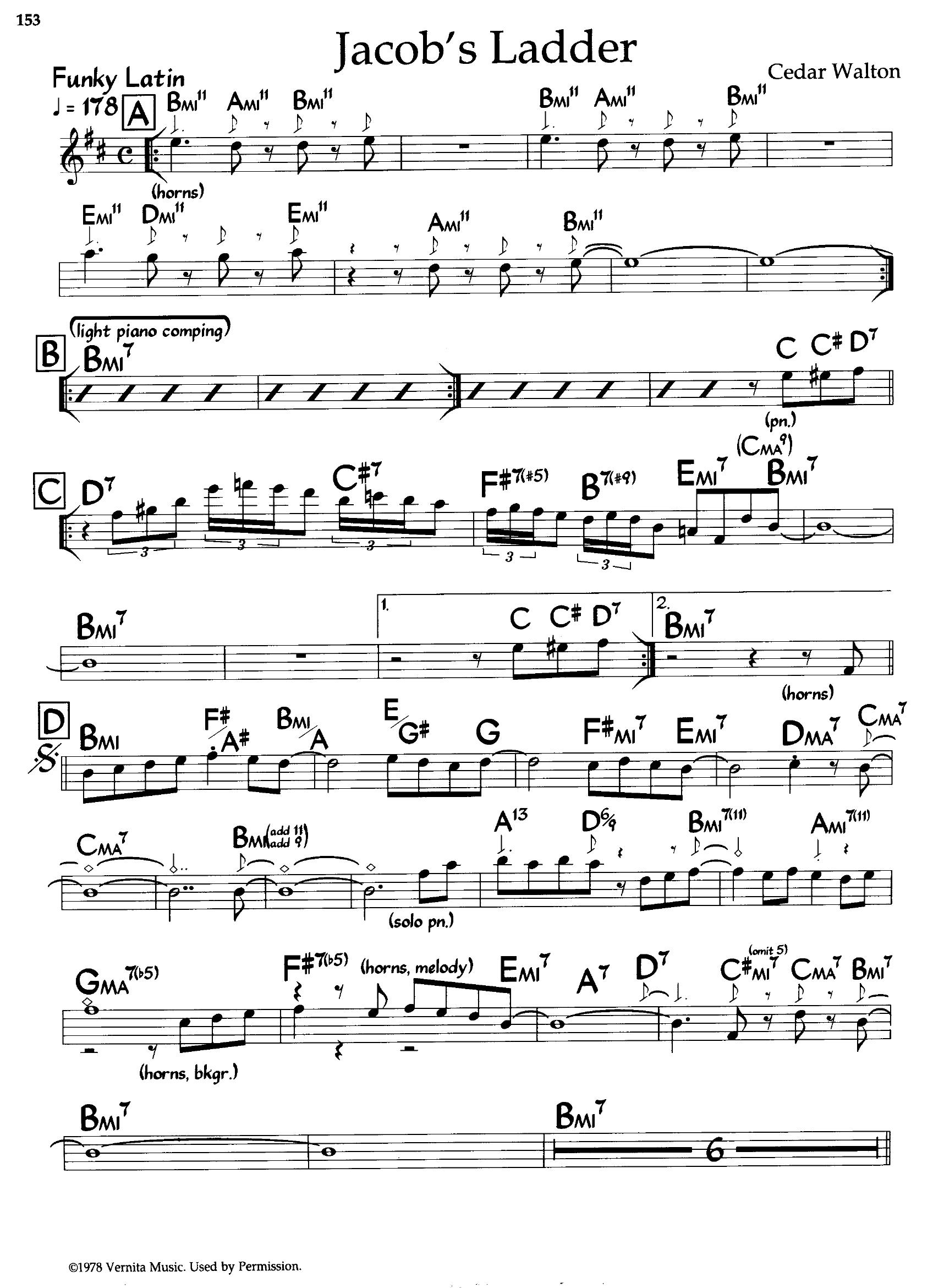 Jacob's Ladder — Cedar Walton Jacob's Ladder — Cedar Walton