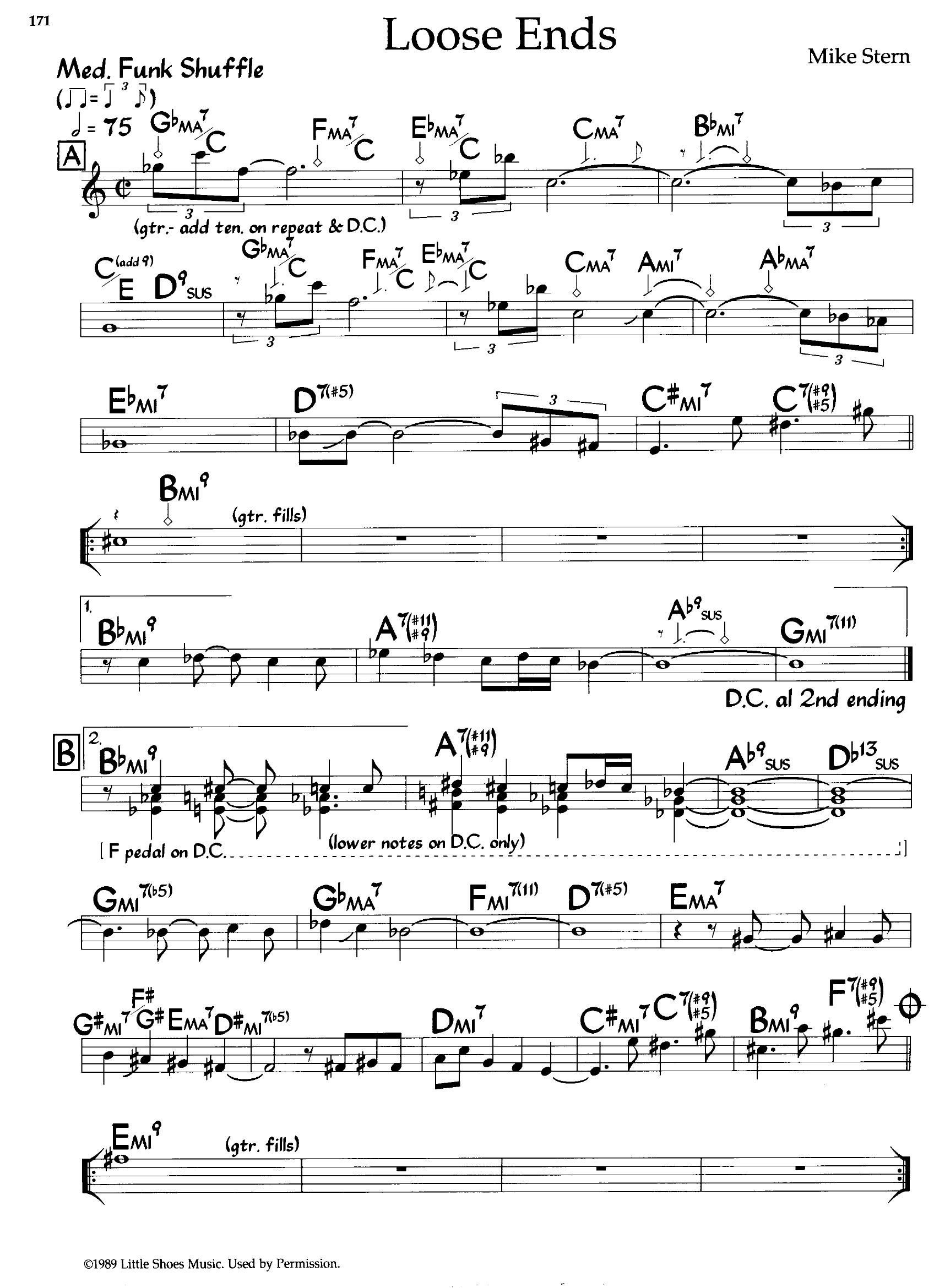 Loose Ends — Mike Stern Loose Ends — Mike Stern