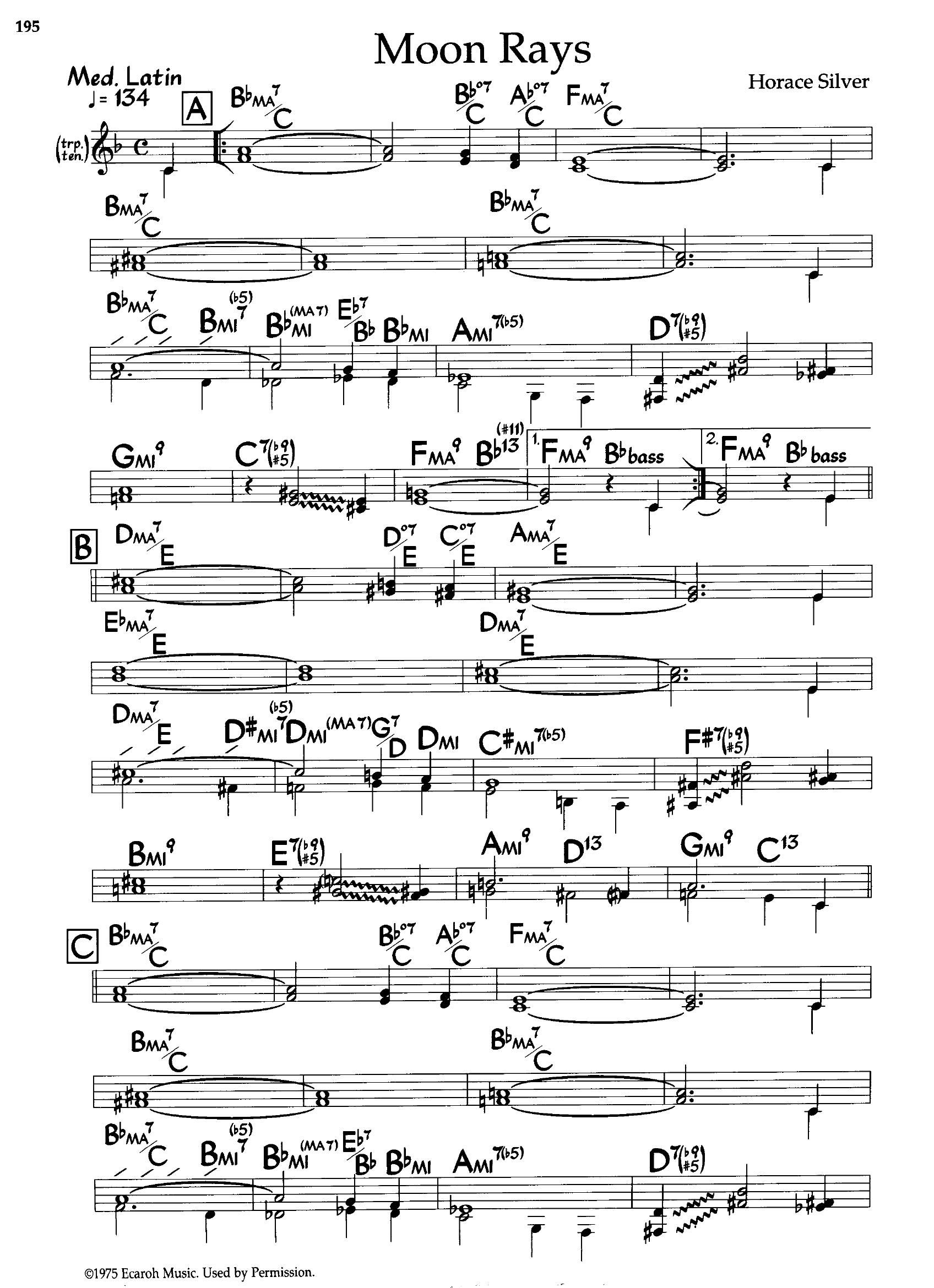 Moonrays — Horace Silver Moonrays — Horace Silver