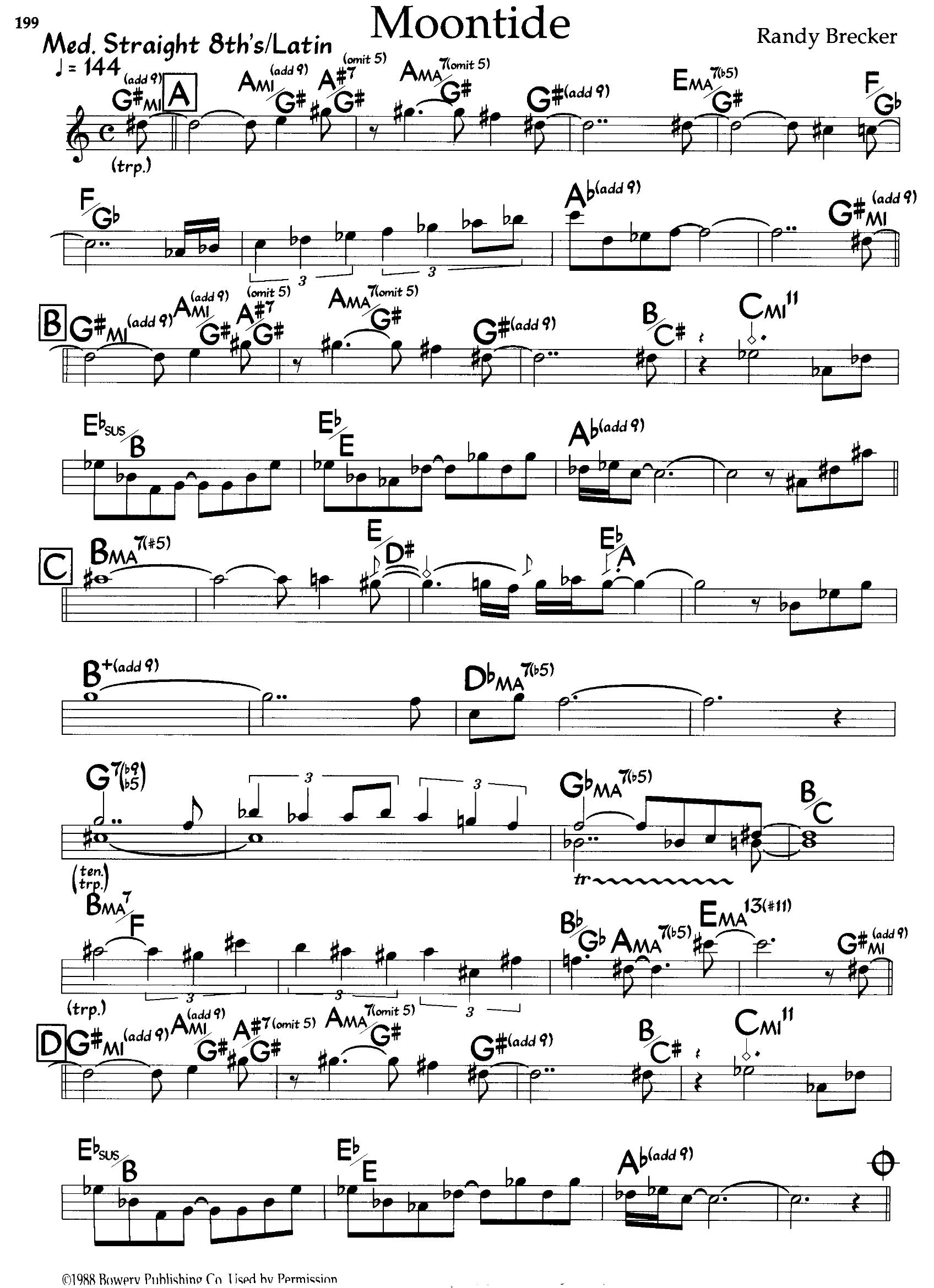 Moontide — Randy Brecker Moontide — Randy Brecker