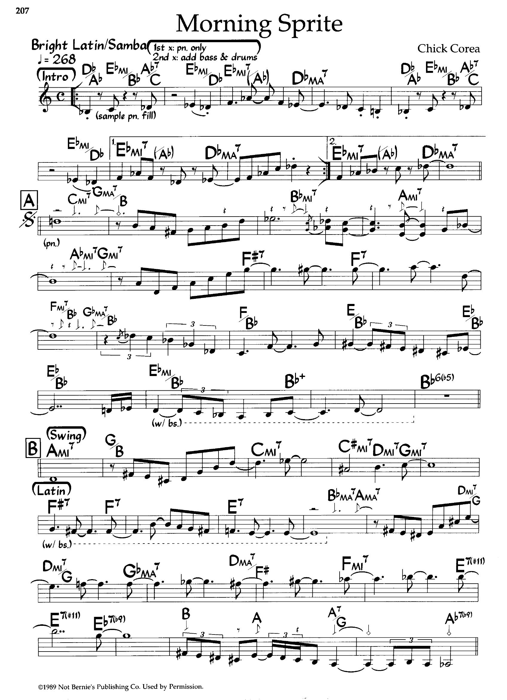 Morning Sprite — Chick Corea Morning Sprite — Chick Corea