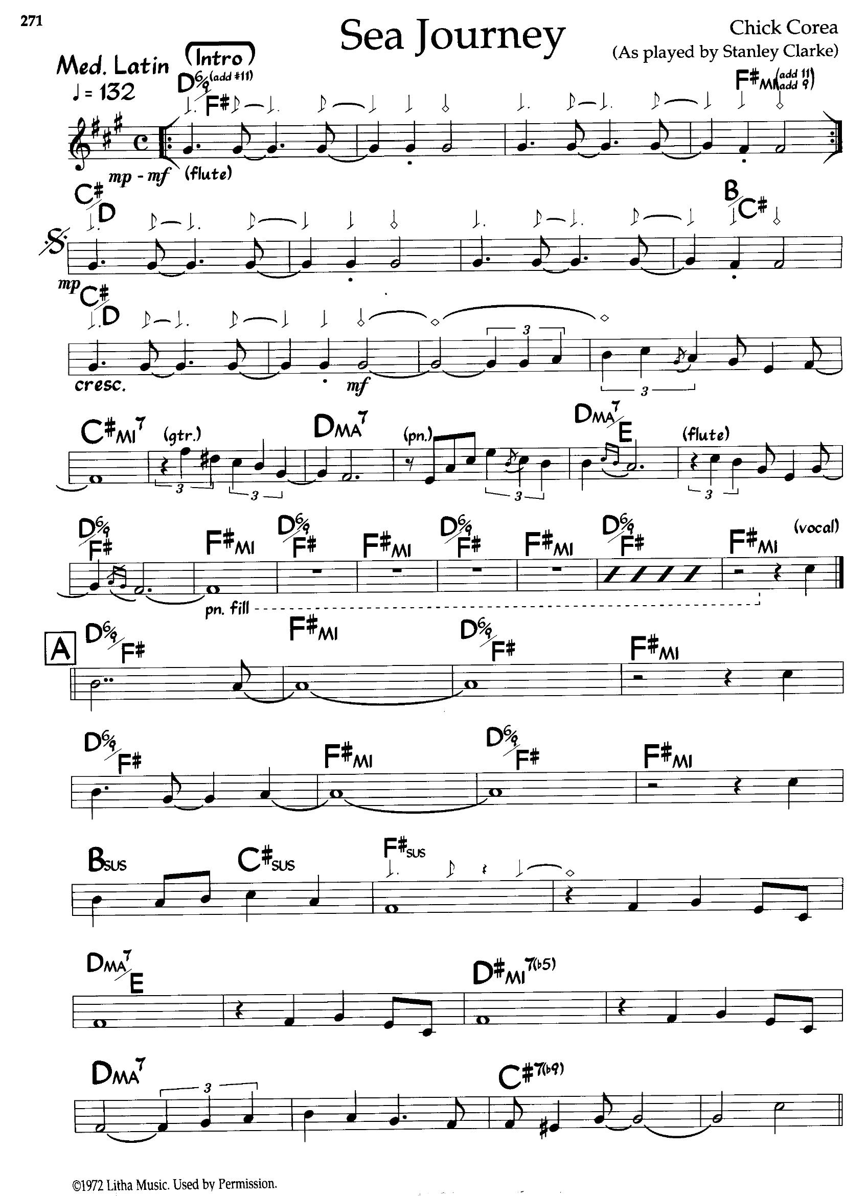 Sea Journey — Chick Corea Sea Journey — Chick Corea
