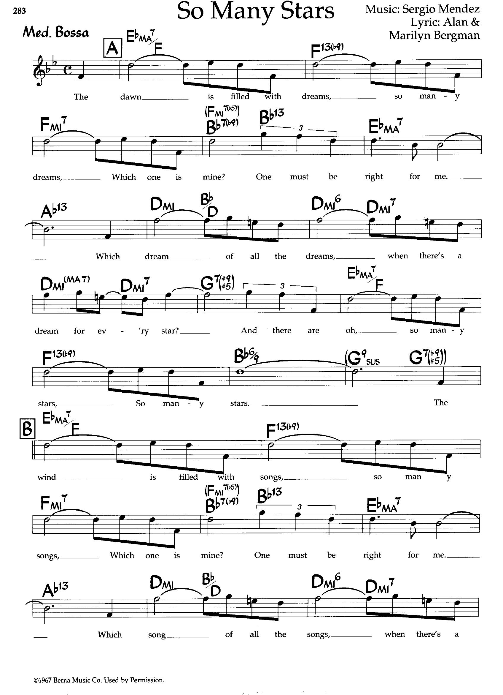 So Many Stars — Sergio Mendez