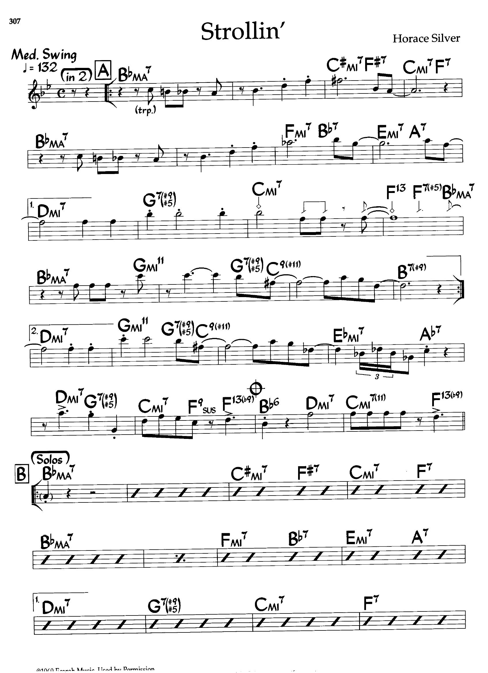 Strollin' — Horace Silver Strollin' — Horace Silver