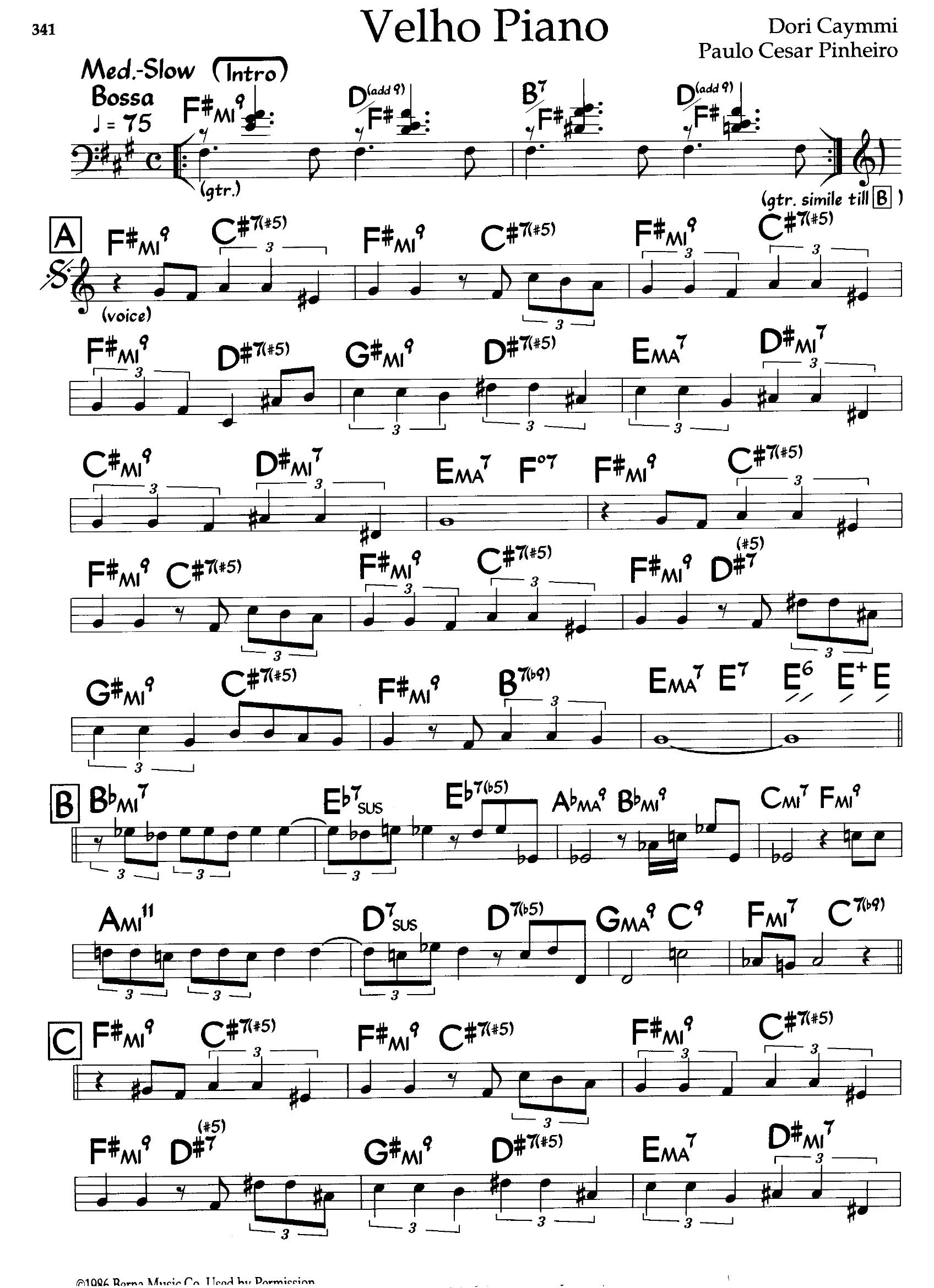 Velho Piano — Doricaymmi Velho Piano — Doricaymmi
