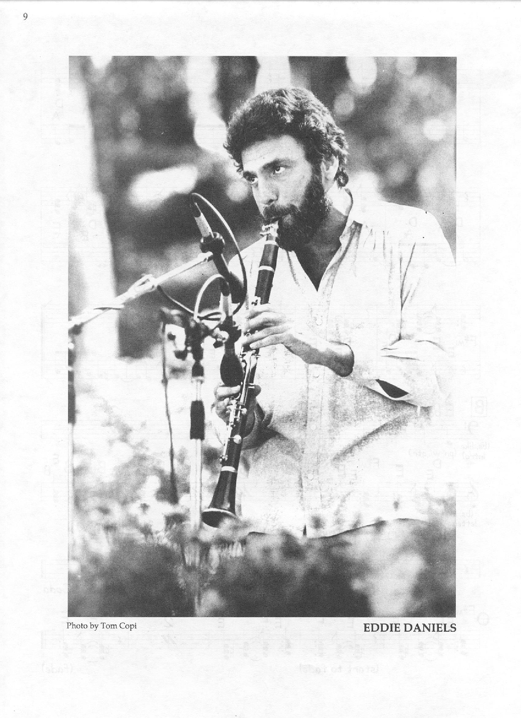 Photo of musicians — Eddie Daniels Photo of musicians — Eddie Daniels