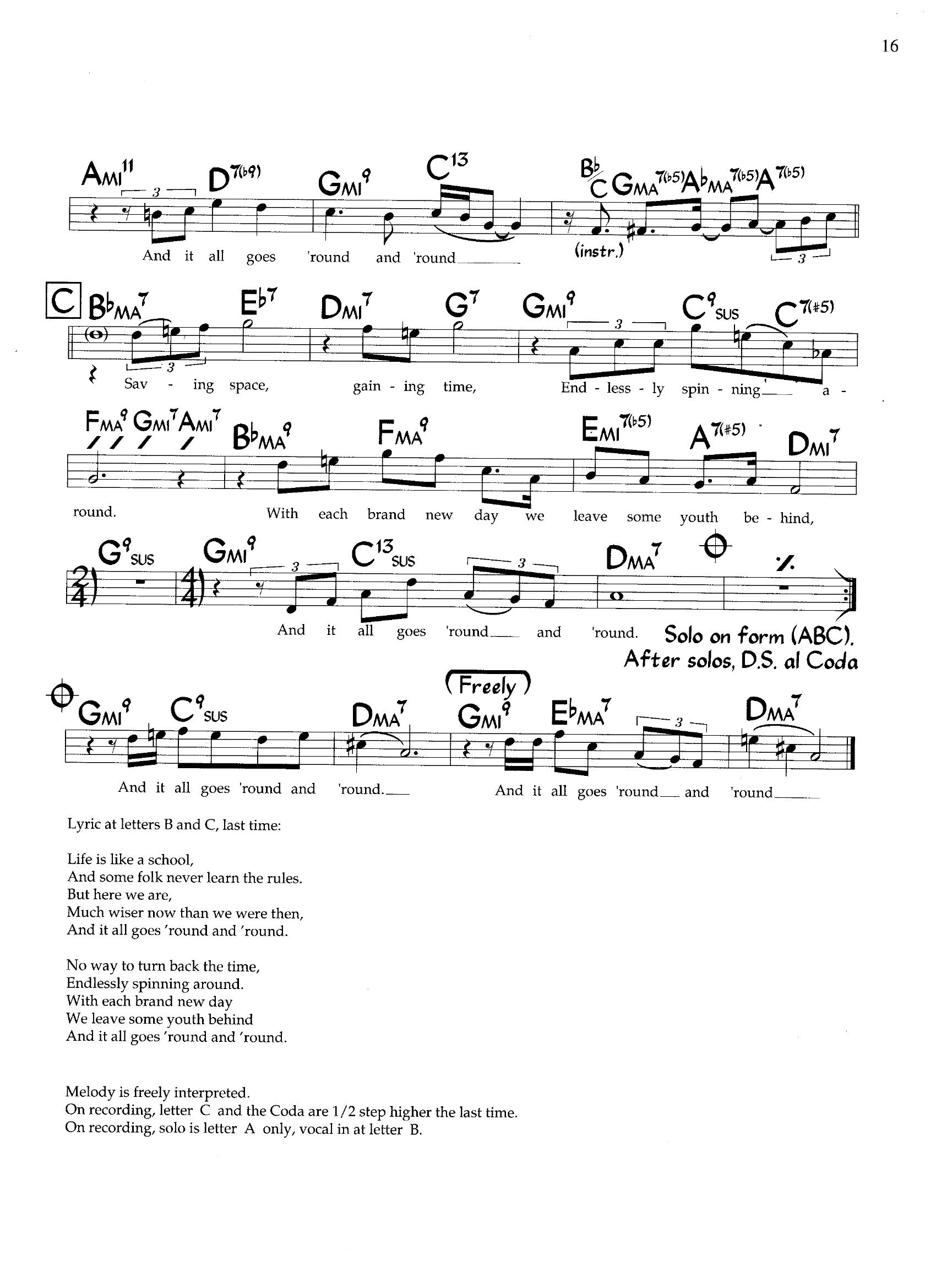 And It All Goes Round — Jaye P. Morgan And It All Goes Round — Jaye P. Morgan