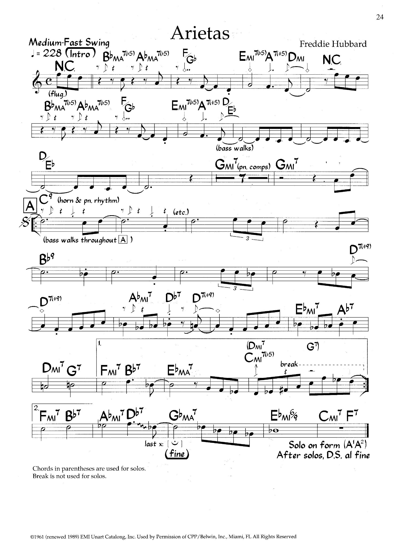 Arietas — Freddie Hubbard Arietas — Freddie Hubbard