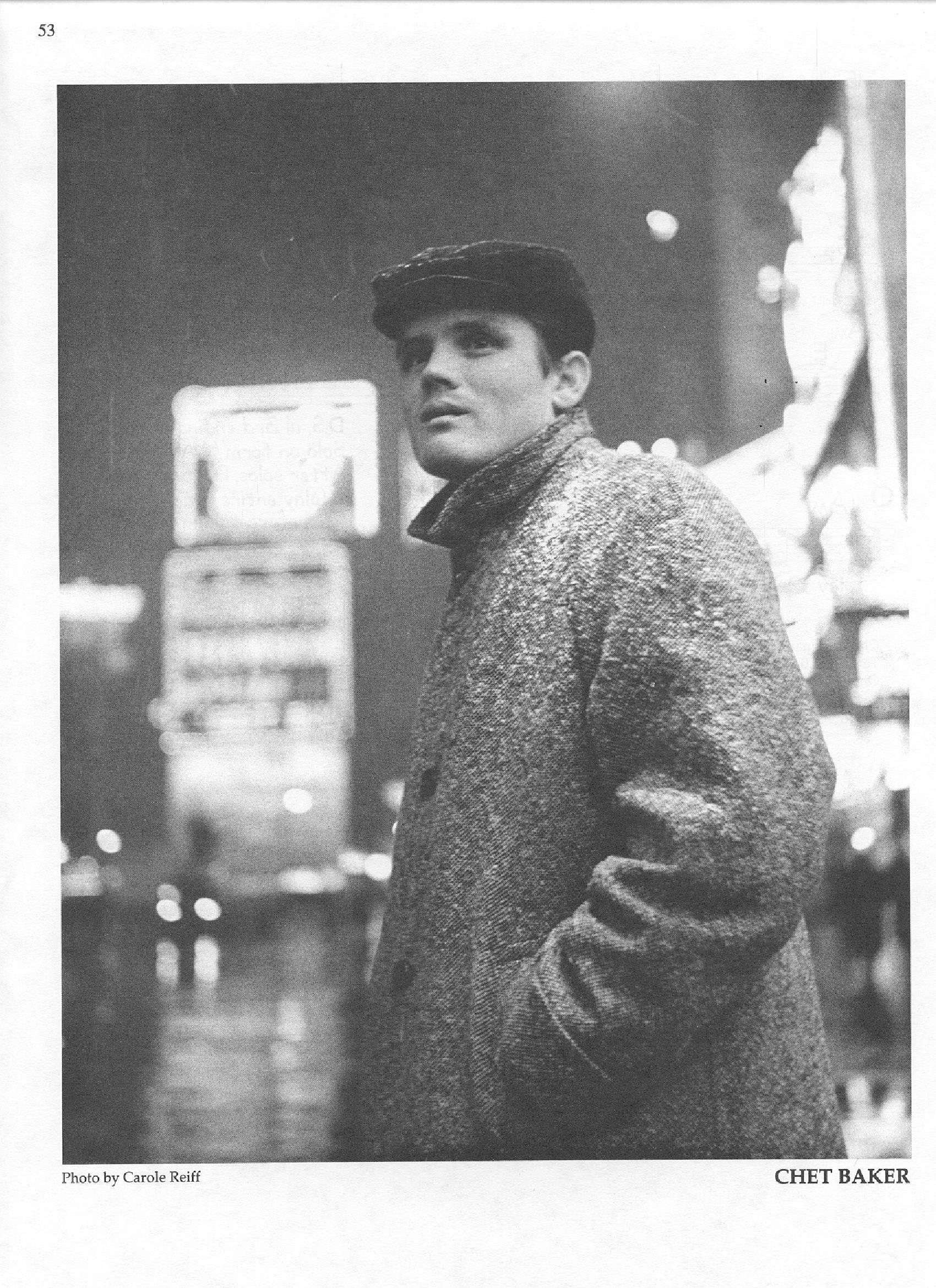 Photo of musicians — Chet Baker Photo of musicians — Chet Baker
