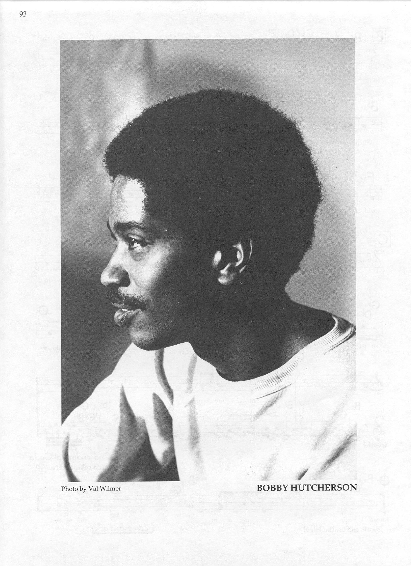 Photo of musicians — Bobby Hutcherson Photo of musicians — Bobby Hutcherson