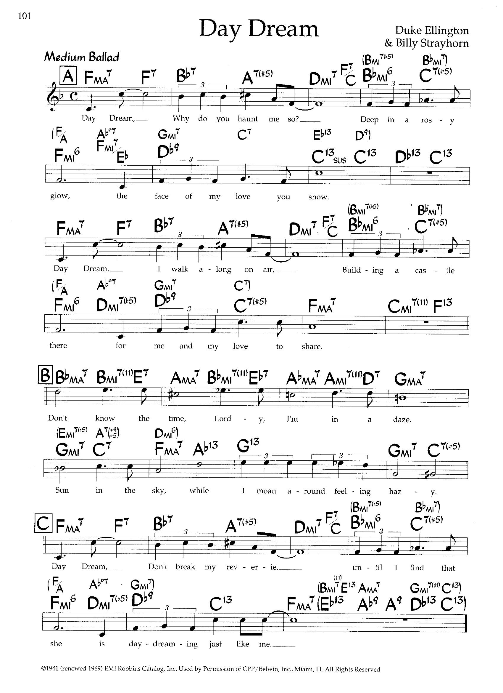 Daydream — Duke Ellington Daydream — Duke Ellington