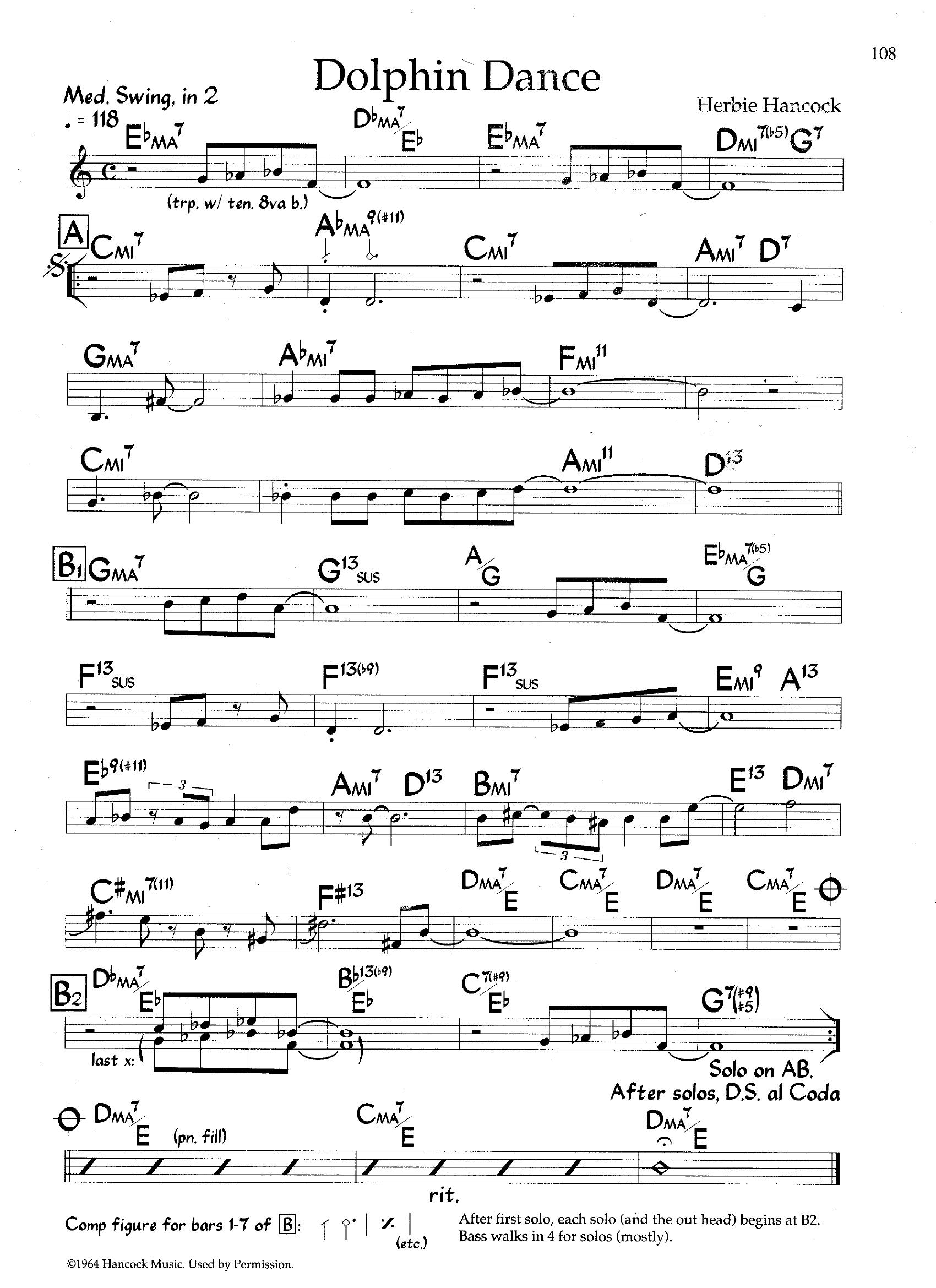 Dolphin Dance — Herbie Hancock Dolphin Dance — Herbie Hancock