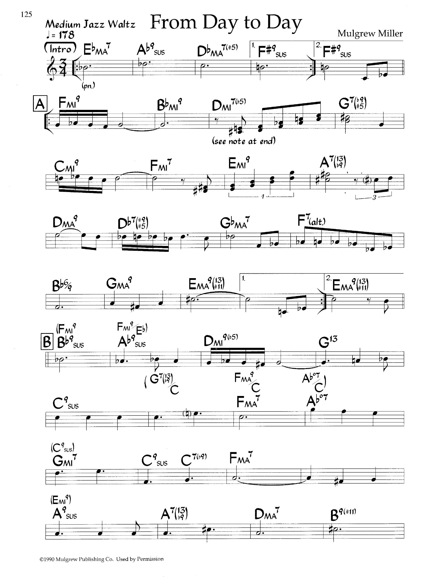 From Day To Day — Mulgrew Miller From Day To Day — Mulgrew Miller