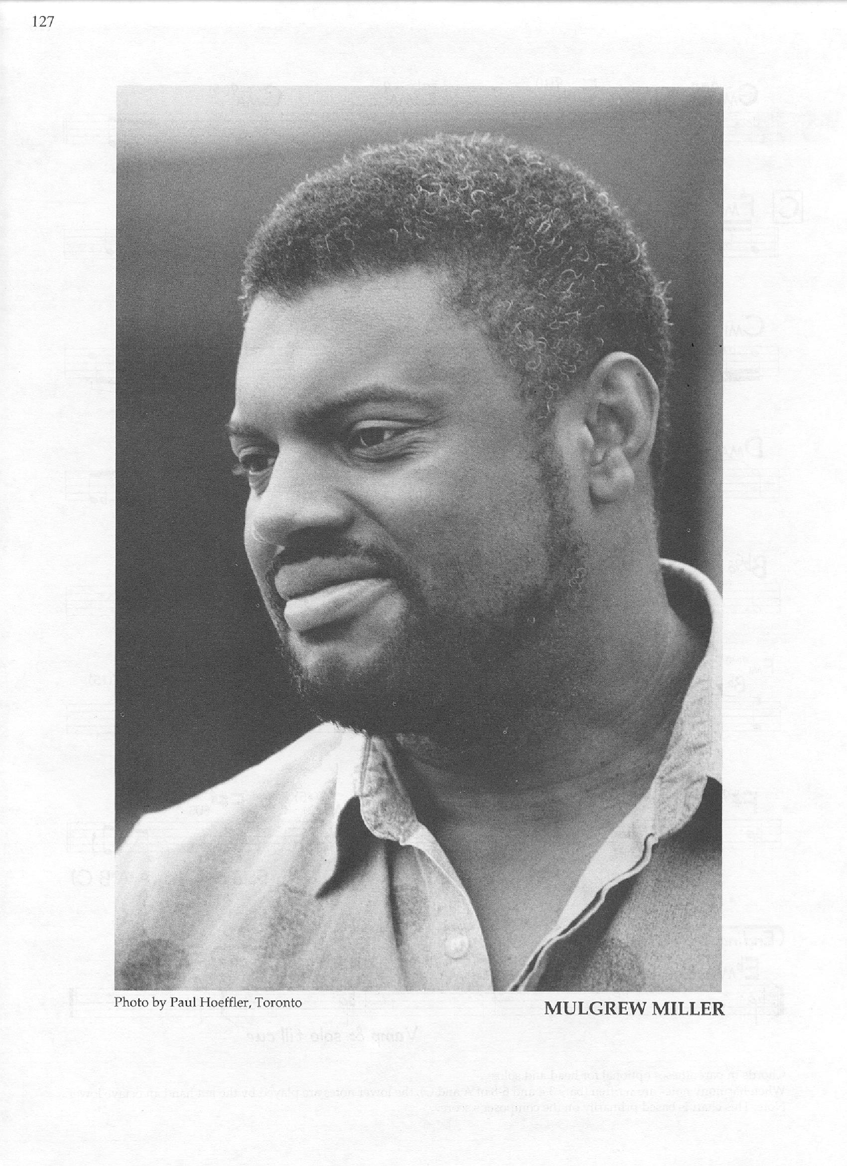 Photo of musicians — Mulgrew Miller Photo of musicians — Mulgrew Miller