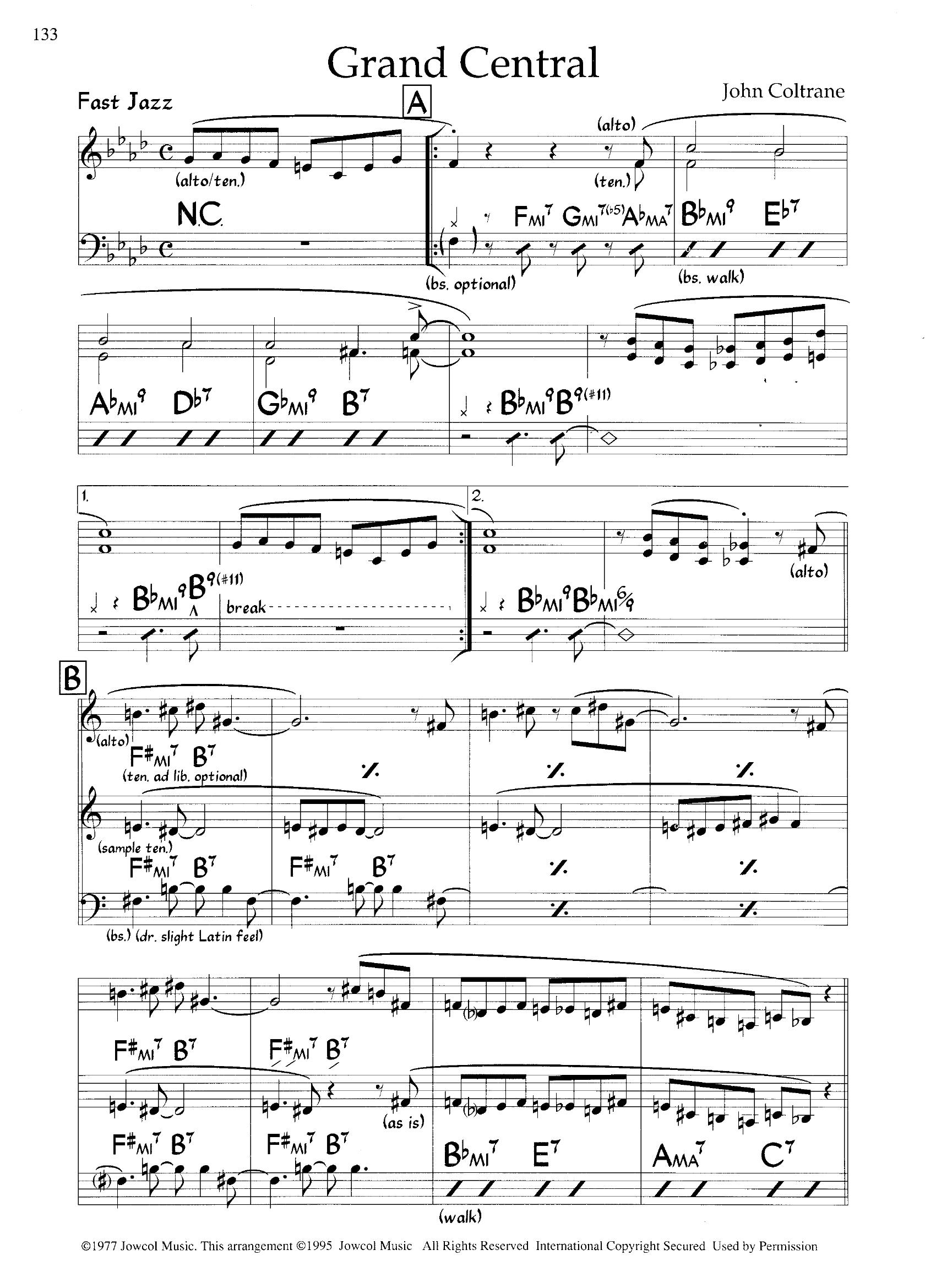 Grand Central — John Coltrane Grand Central — John Coltrane