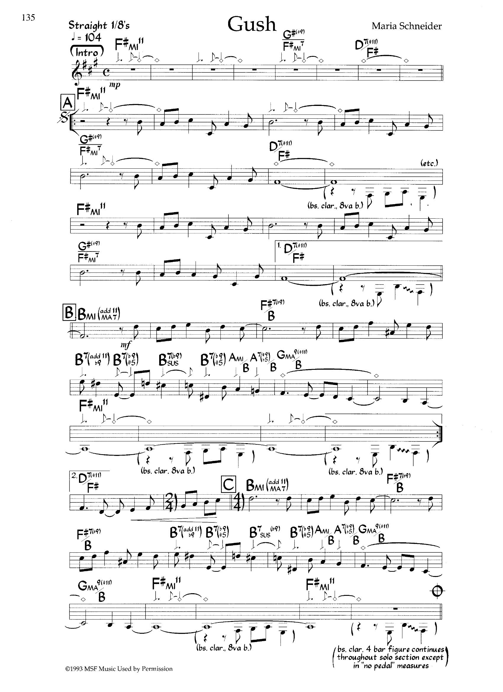 Gush — Maria Schneider Gush — Maria Schneider