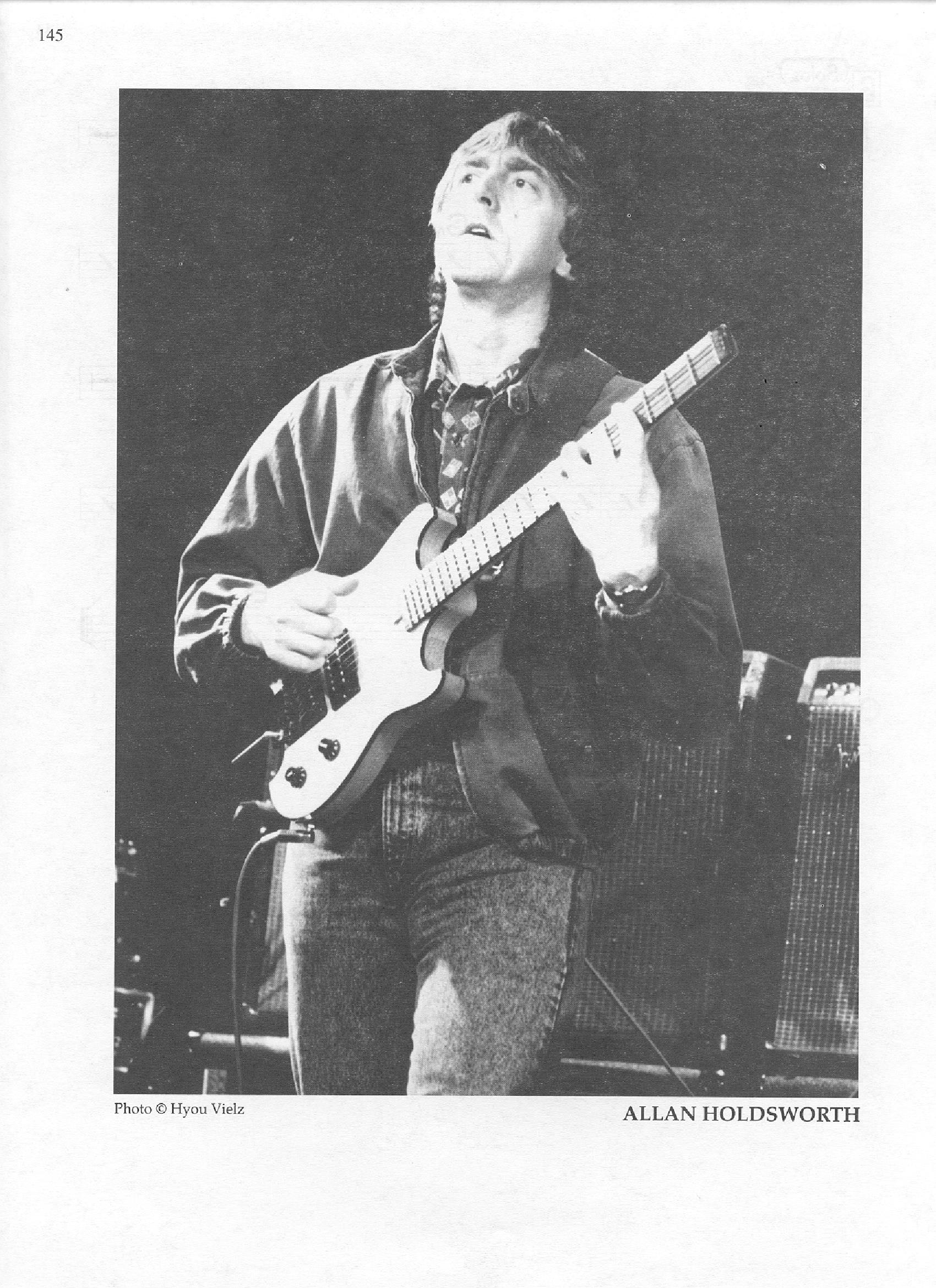 Photo of musicians — Allan Holdsworth Photo of musicians — Allan Holdsworth