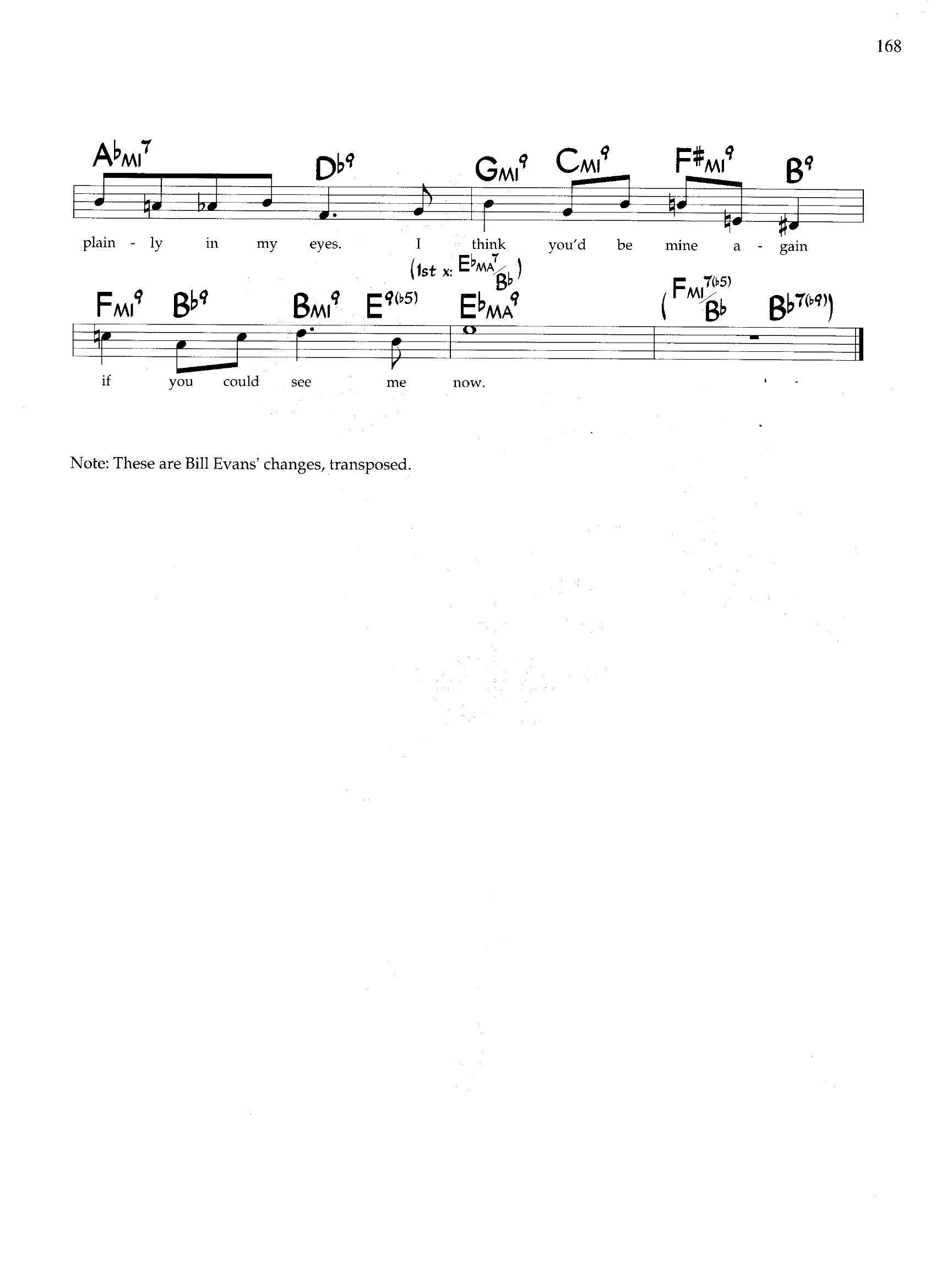 If You Could See Me Now — Bill Evans If You Could See Me Now — Bill Evans