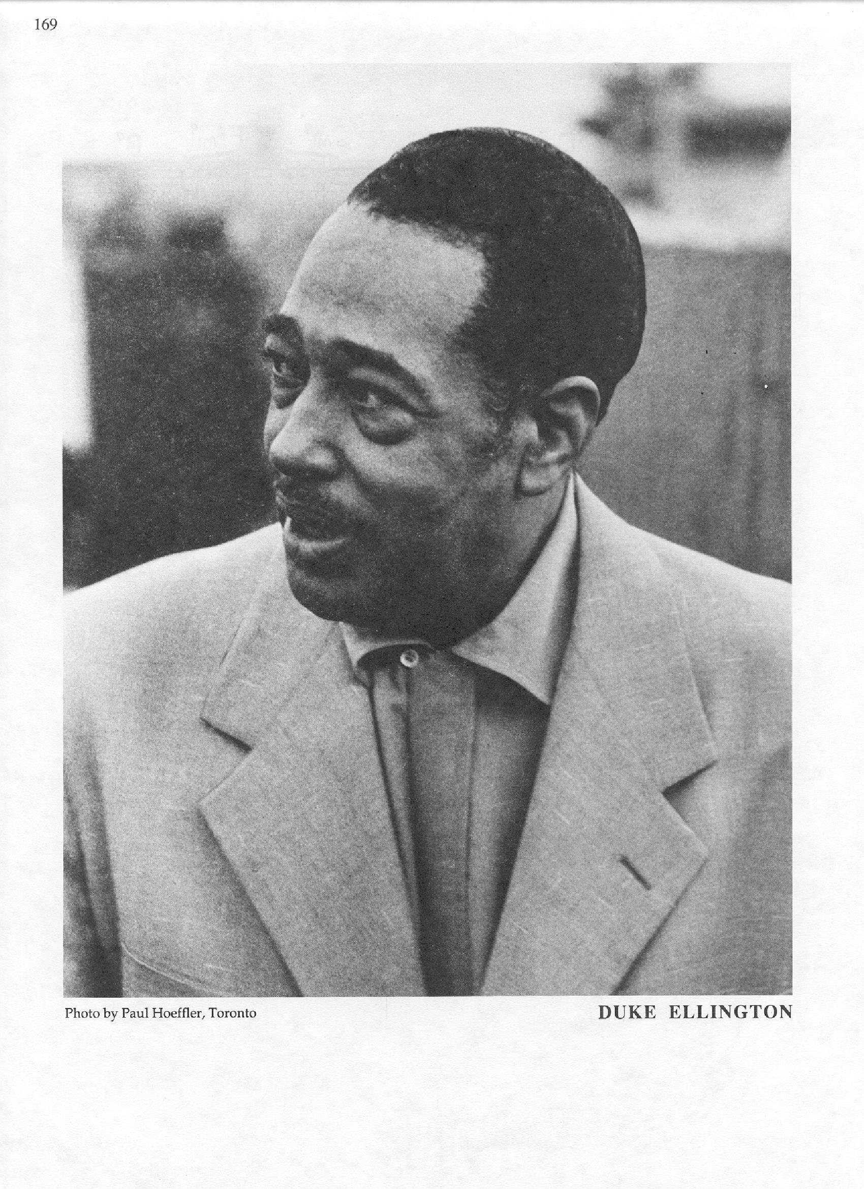 Photo of musicians — Duke Ellington Photo of musicians — Duke Ellington