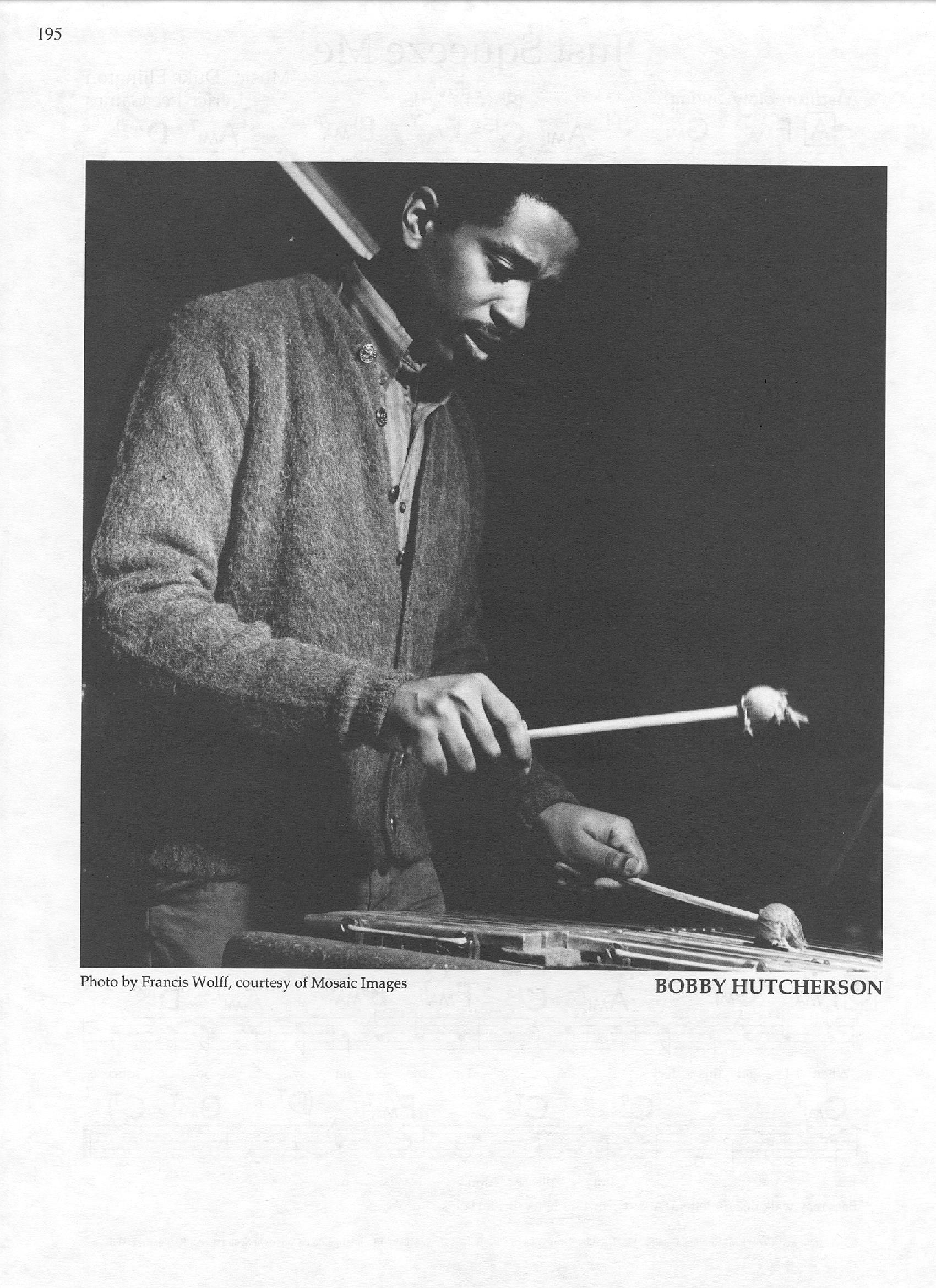Photo of musicians — Bobby Hutcherson Photo of musicians — Bobby Hutcherson