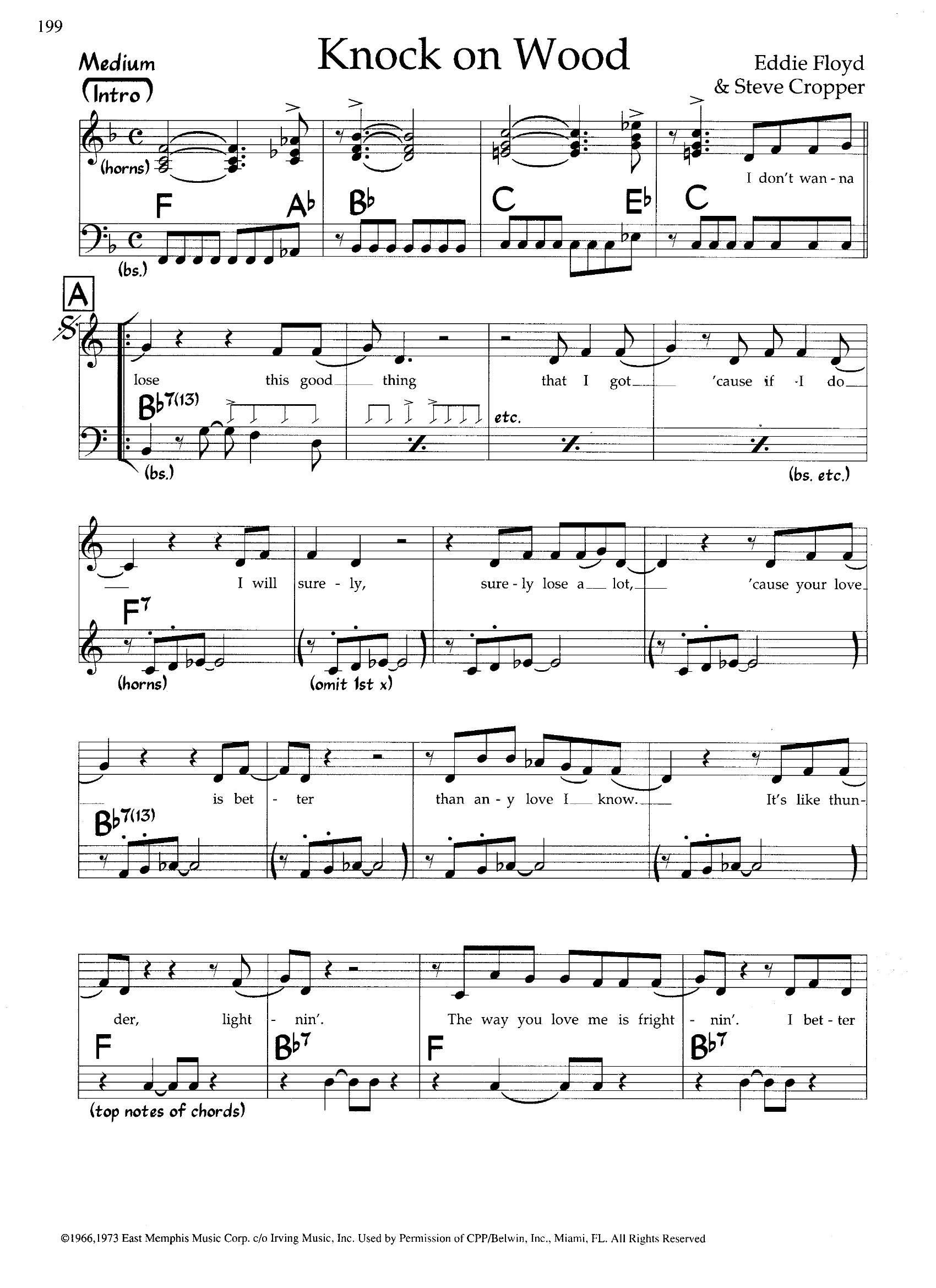 Knock On Wood — Eddie Floyd Knock On Wood — Eddie Floyd