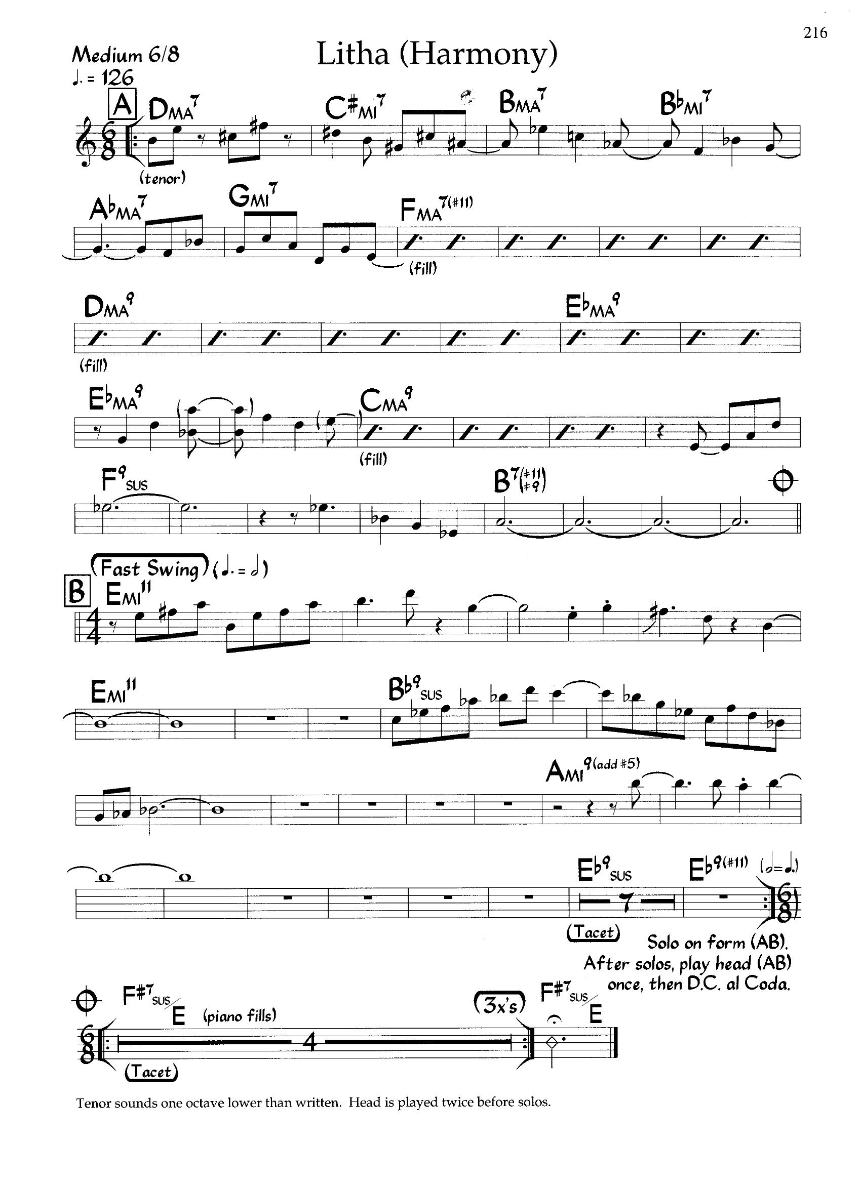 Litha — Chick Corea Litha — Chick Corea