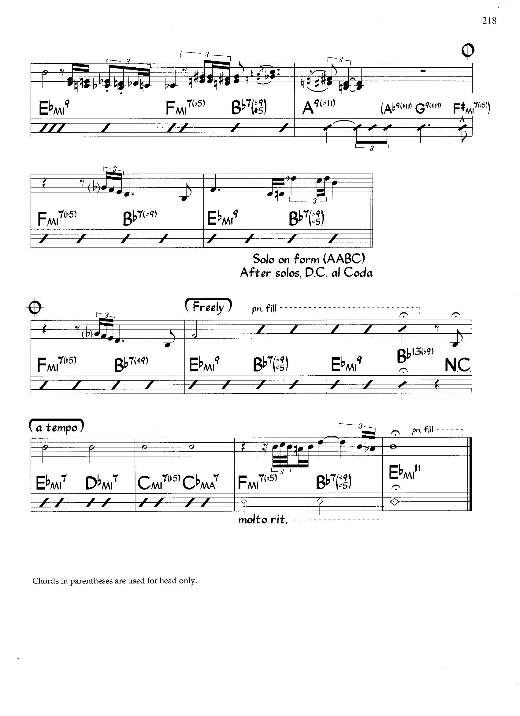 Lonely Woman — Horace Silver Lonely Woman — Horace Silver