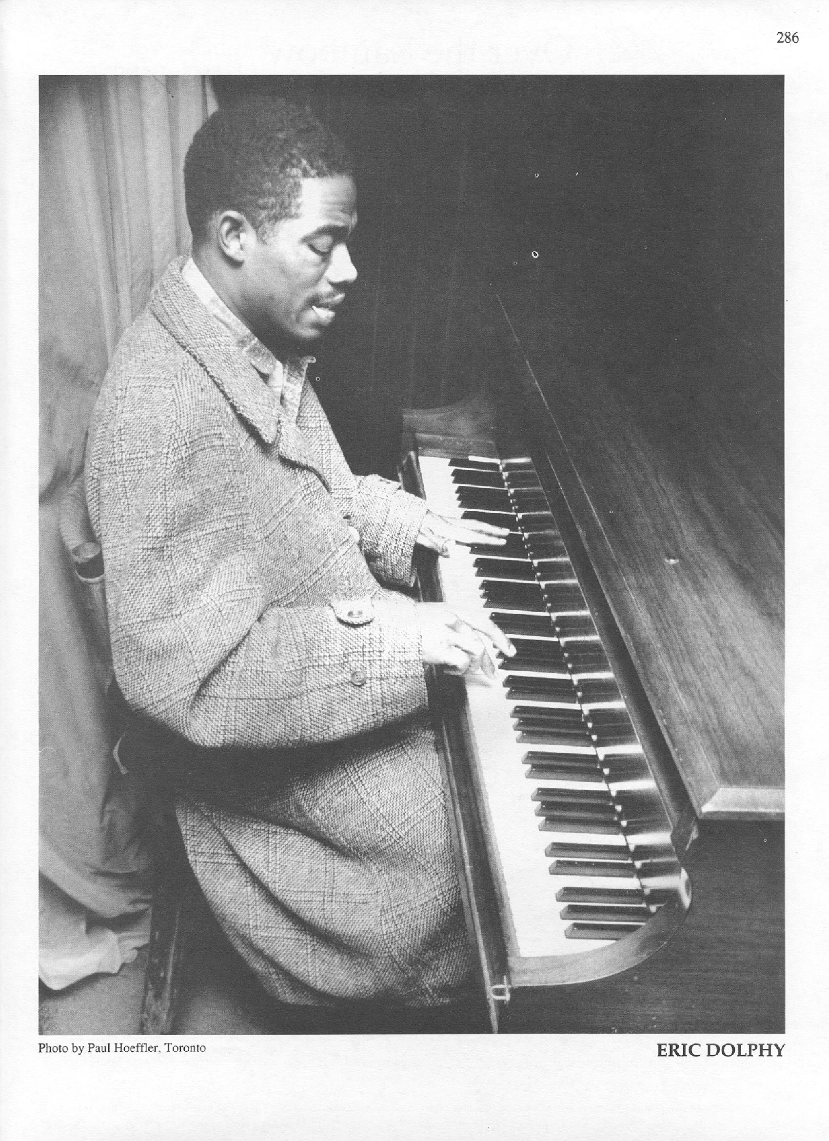 Photo of musicians — Eric Dolphy Photo of musicians — Eric Dolphy